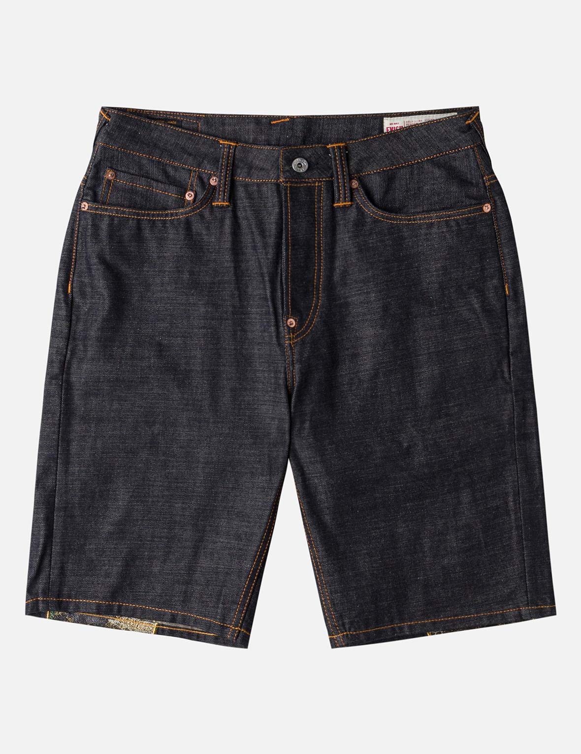 大黒ブロケード デニムショーツ – EVISU