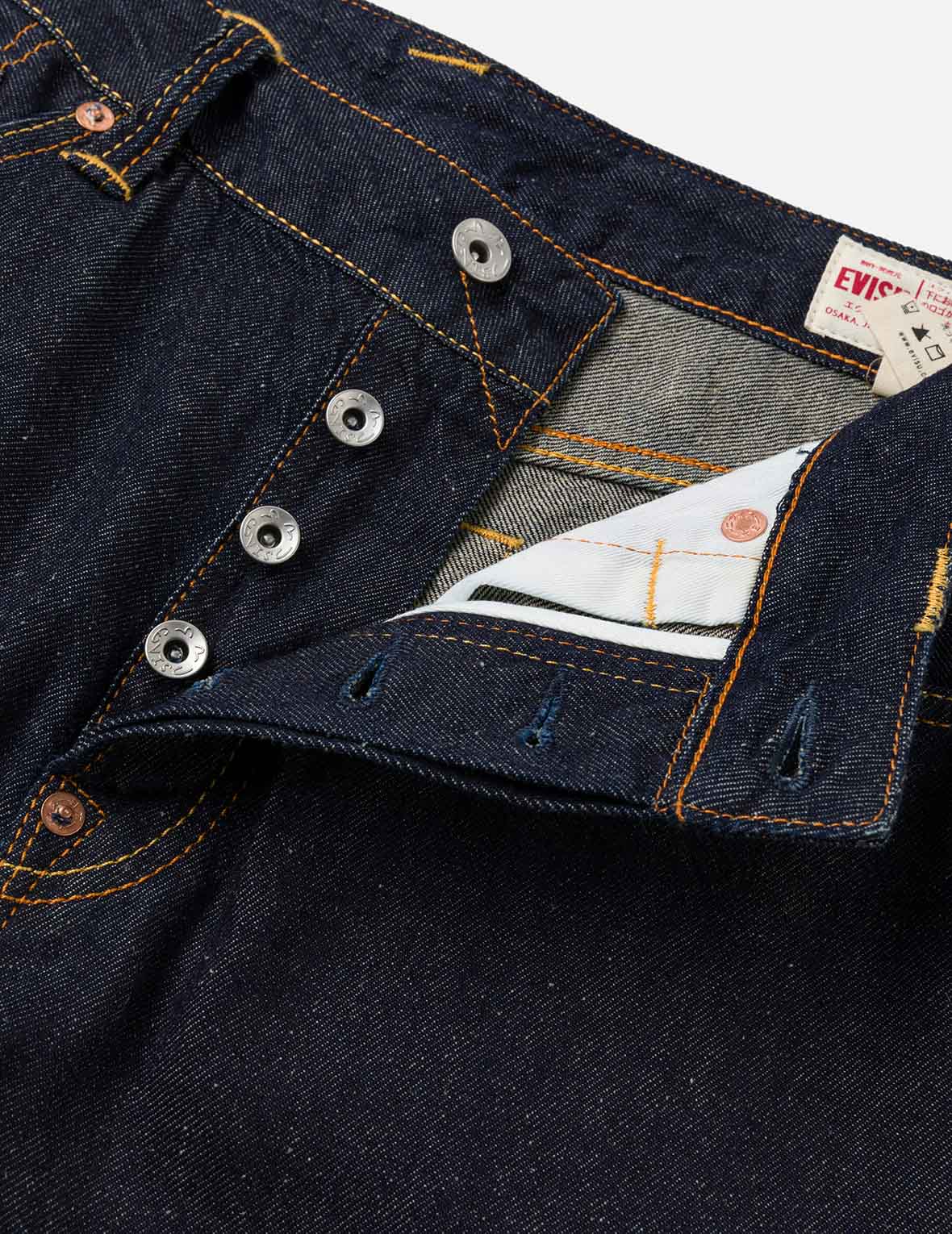 カモメ＆漢字プリントポケット デニムショーツ