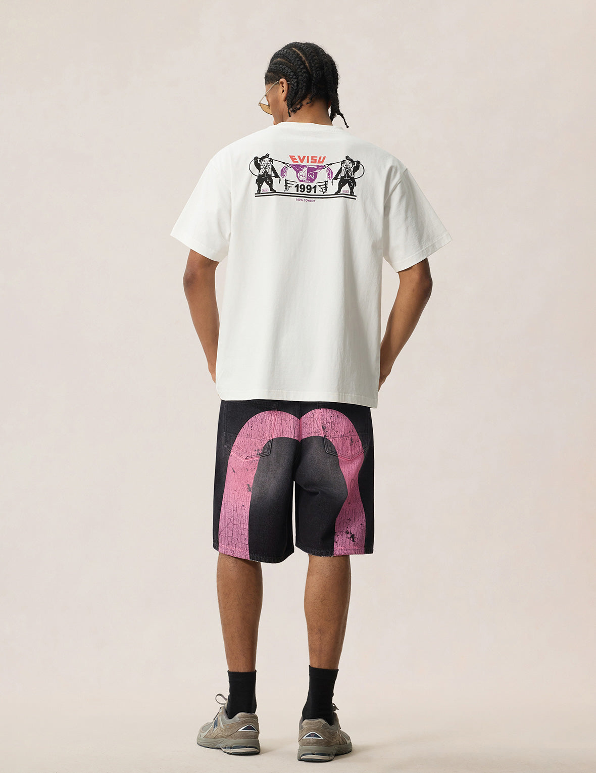 大黒デニムショーツ – EVISU