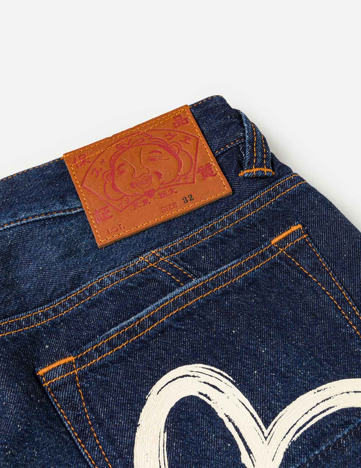 カモメブラシストローク デニムショーツ – EVISU