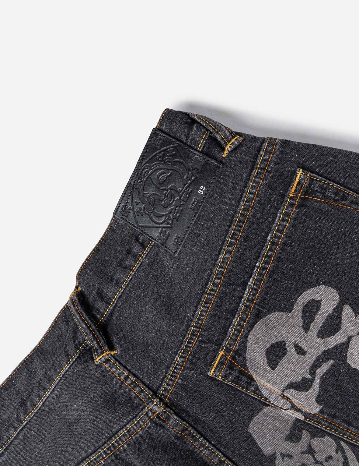 スカル大黒 デニムショーツ – EVISU