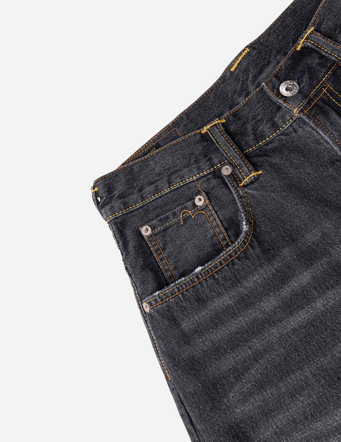 スカル大黒 デニムショーツ – EVISU