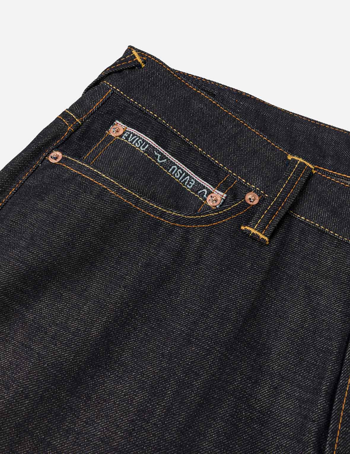 7ポケットロゴカモメ刺繍 ジーンズ #2030