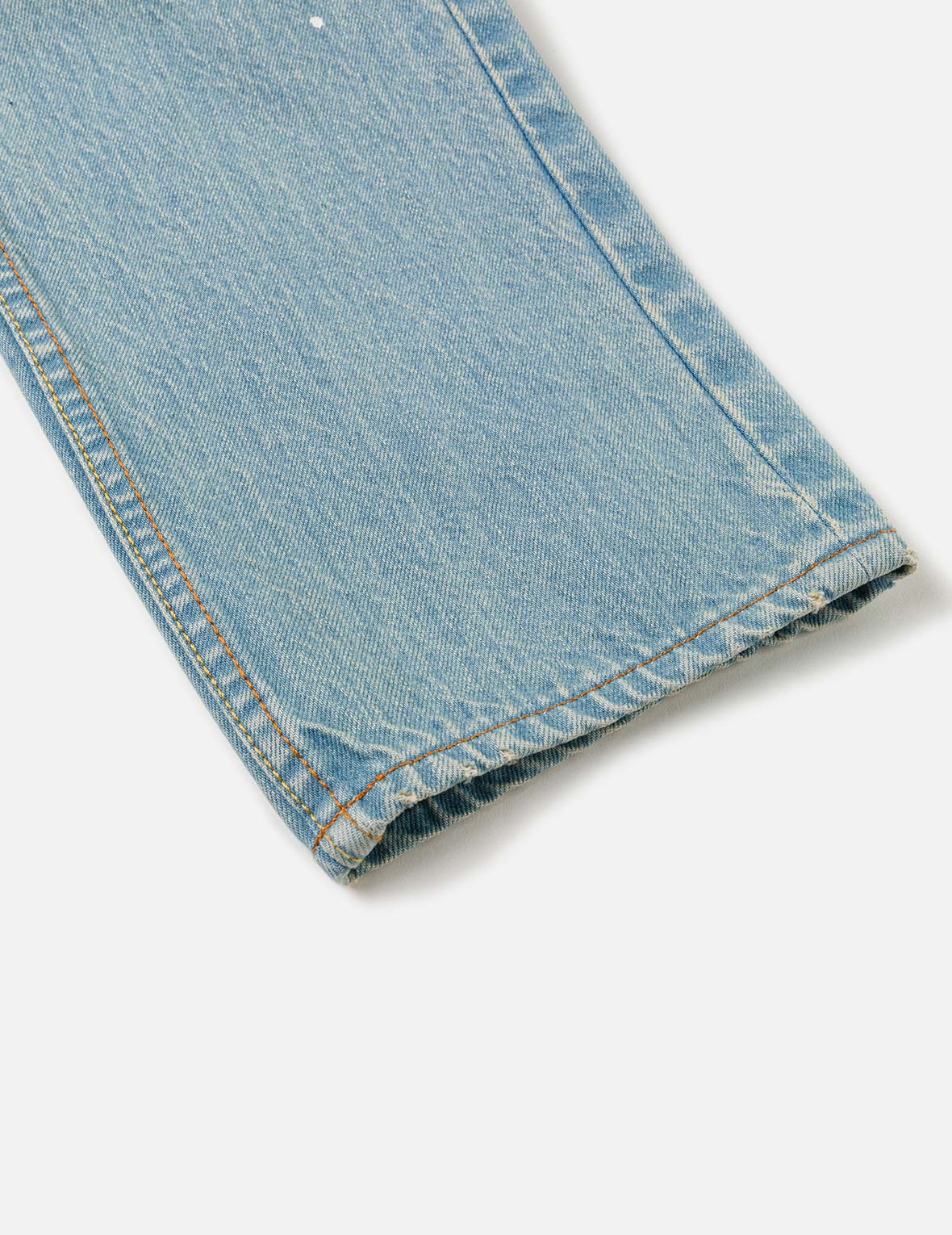 7ポケットカモメプリント ウォッシュドジーンズ #2017