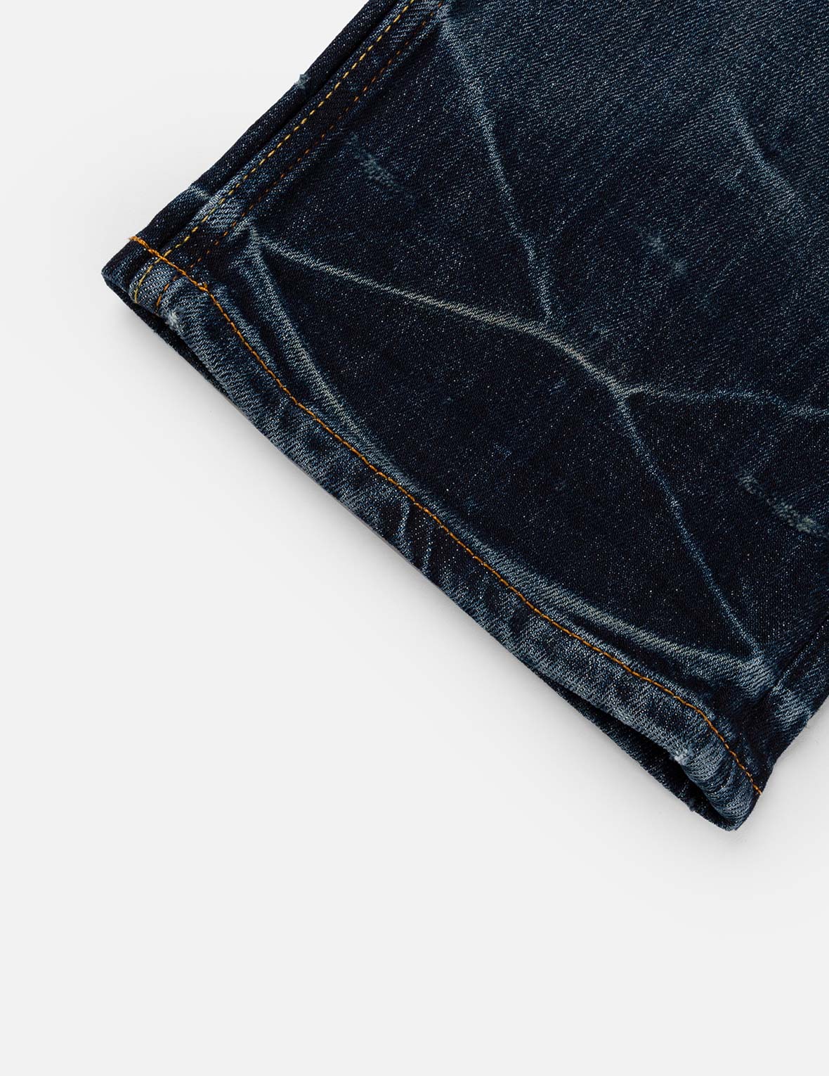 カモメ刺繍 マルチポケット ジーンズ #2020