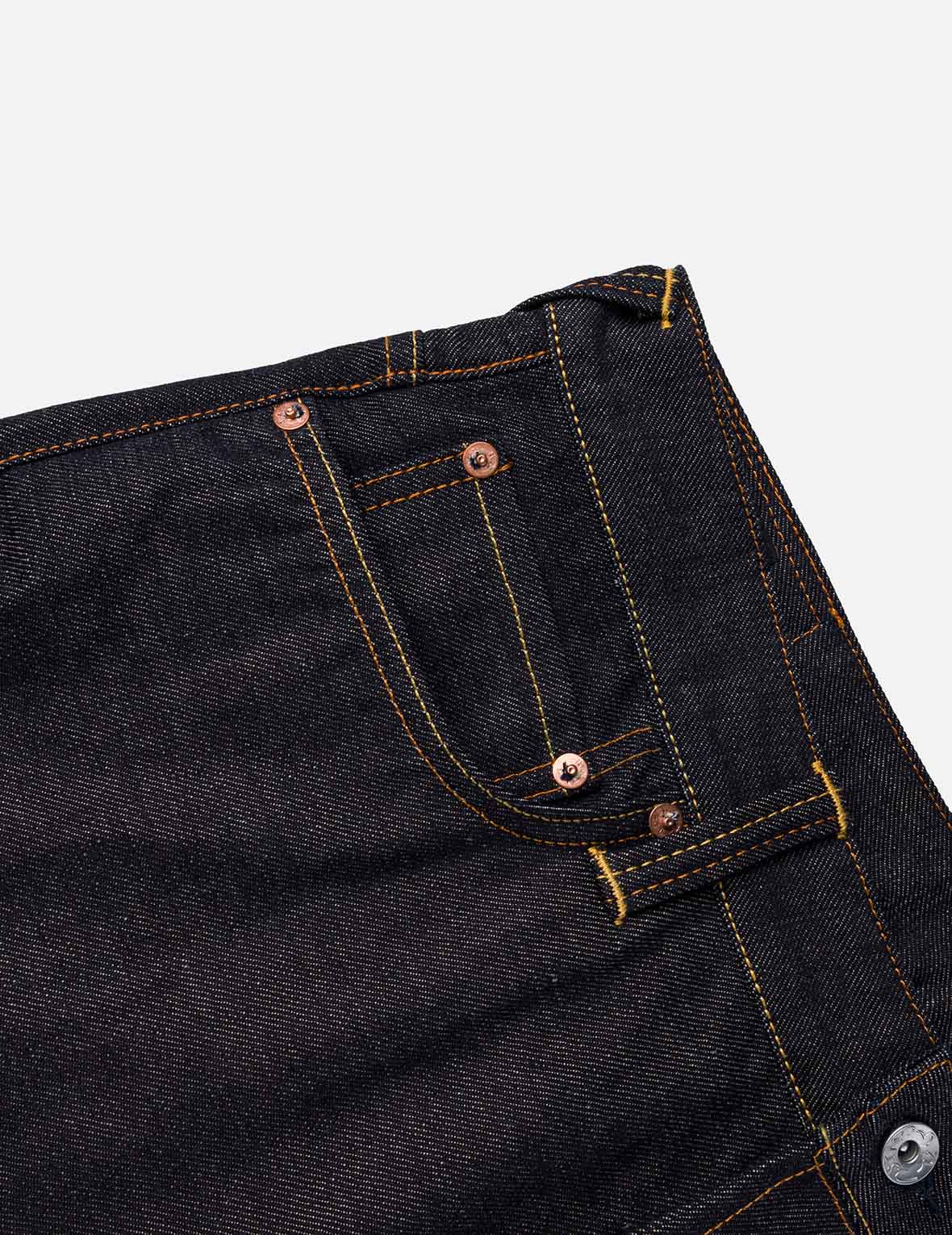 デュオレオパード大黒刺繍 ジーンズ #2020