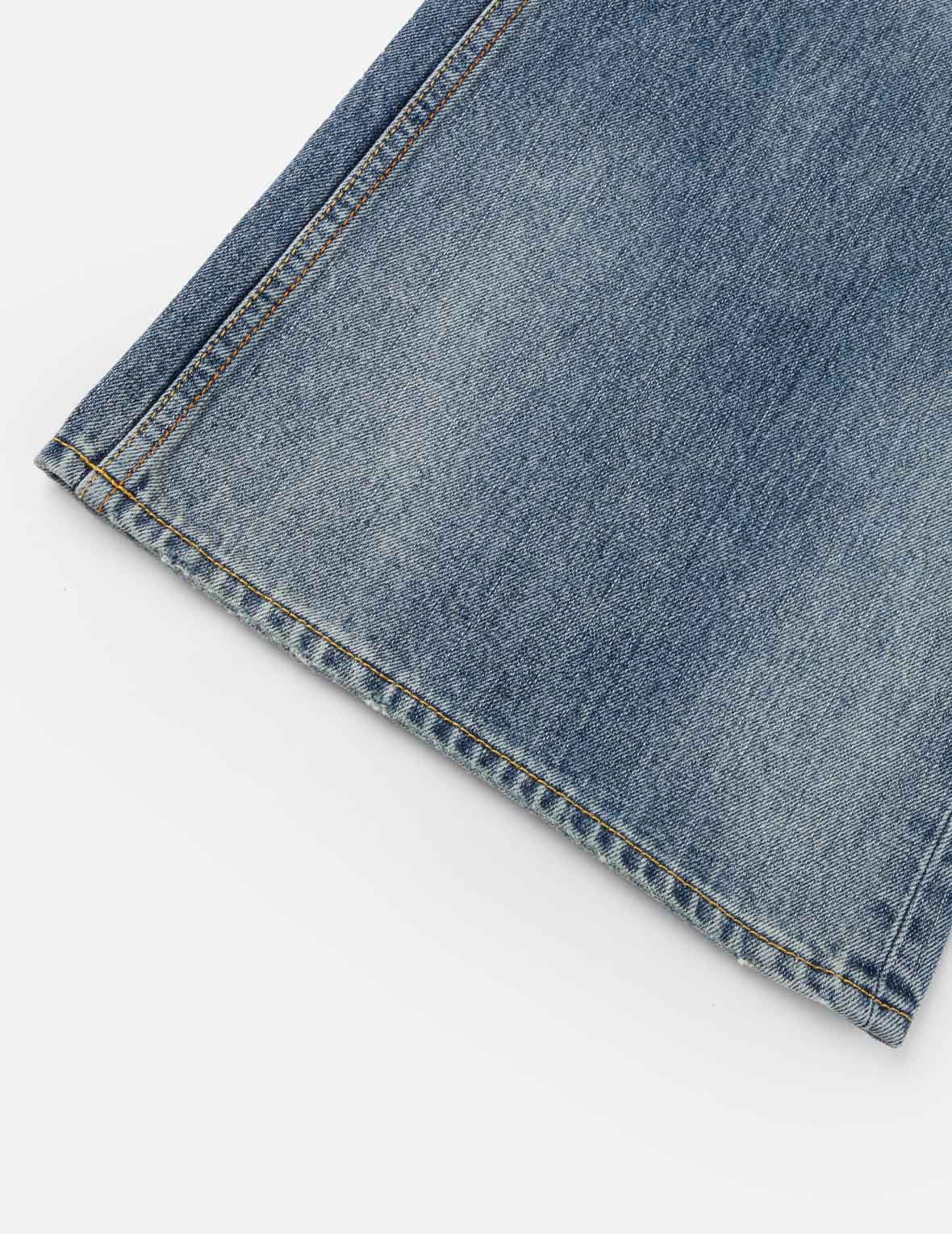 カモメプリントポケットフレア ジーンズ