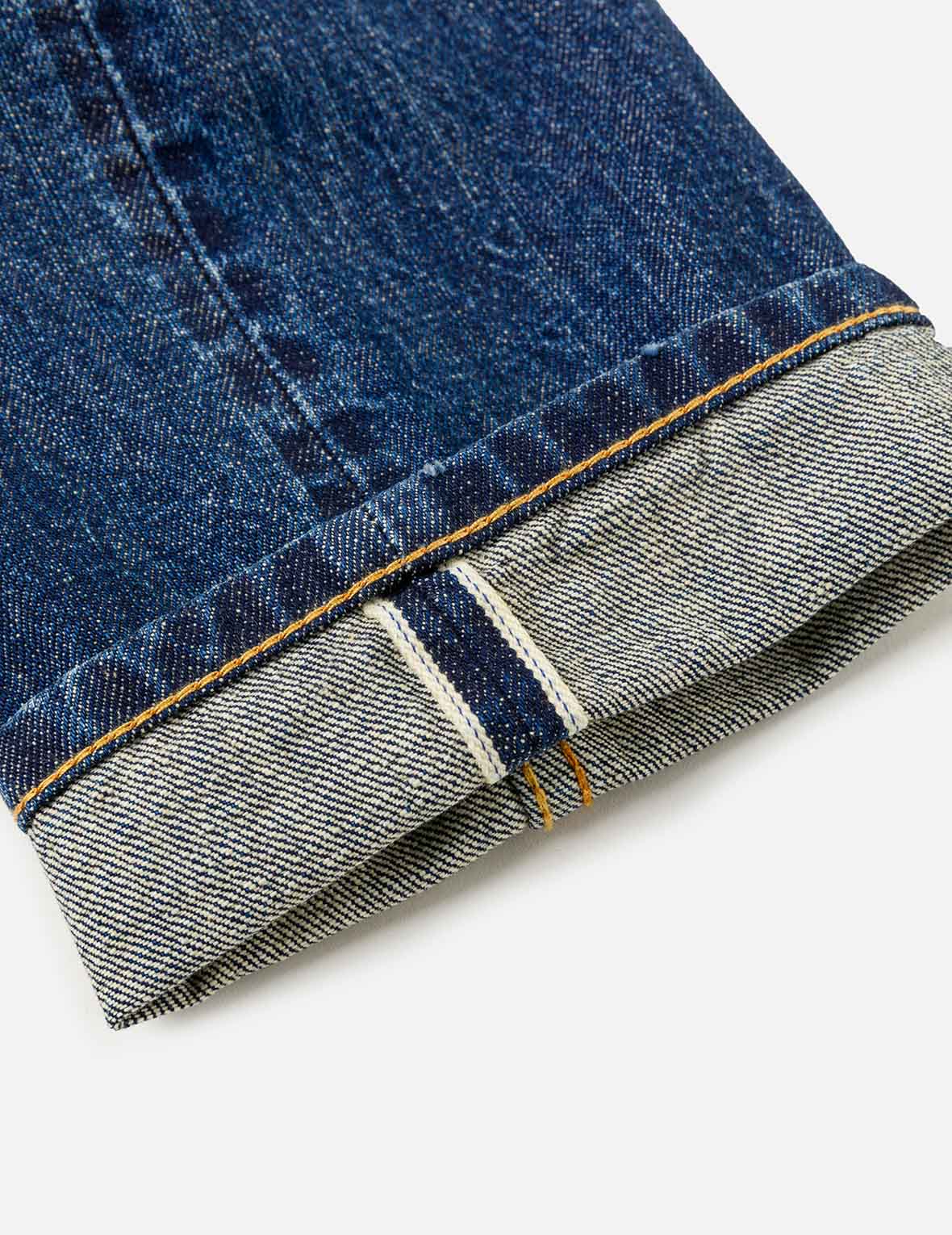 ブロケードパッチワーク デニムショーツ #2017