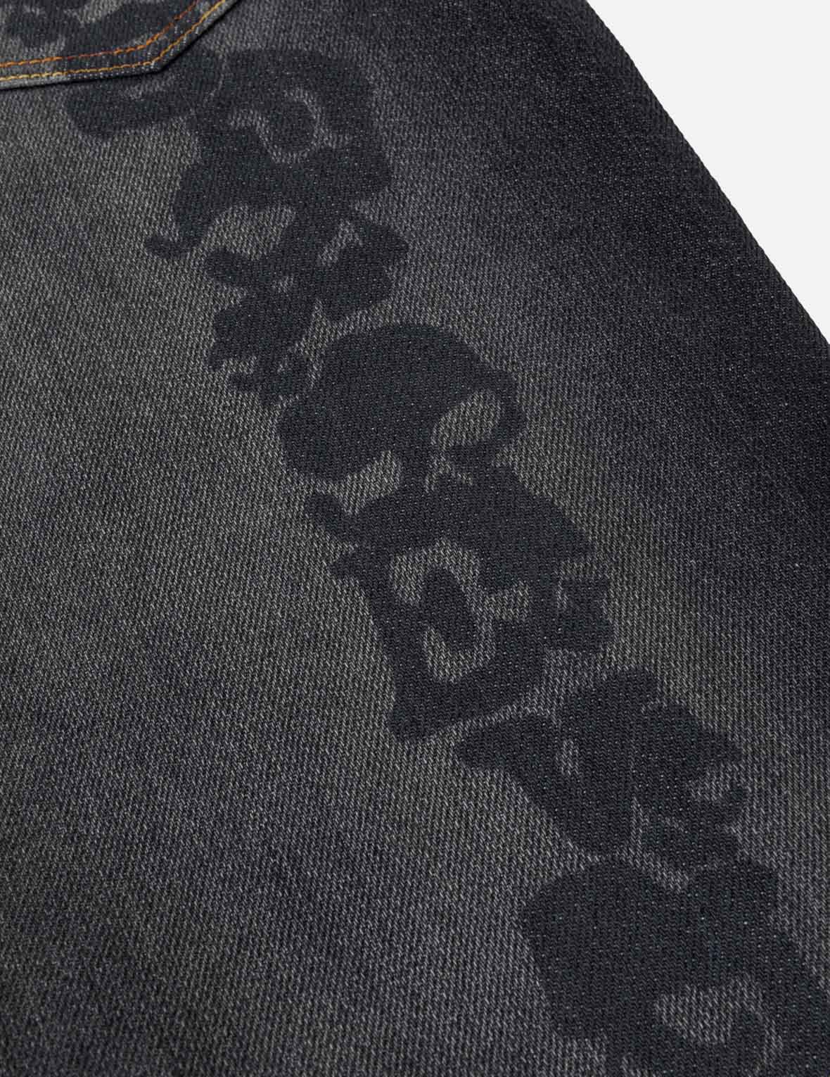 スカル大黒 ジーンズ