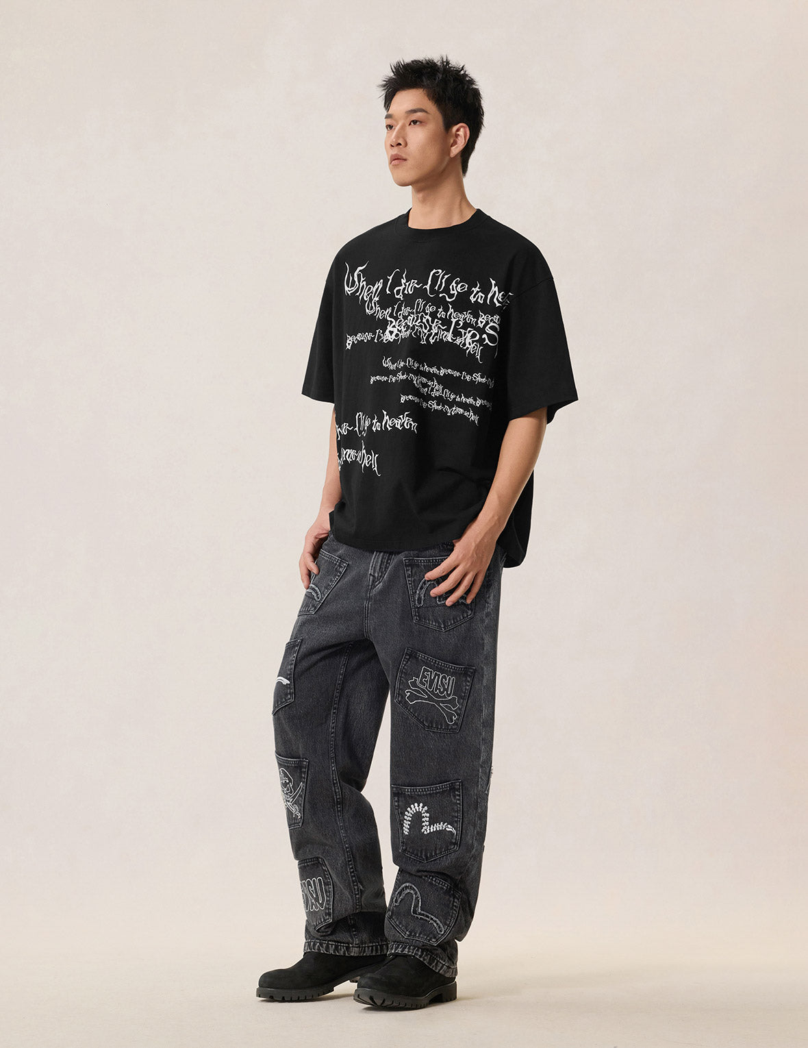 K*様 evisu デニム スカルマルチポケット デニムジーンズ – EVISU