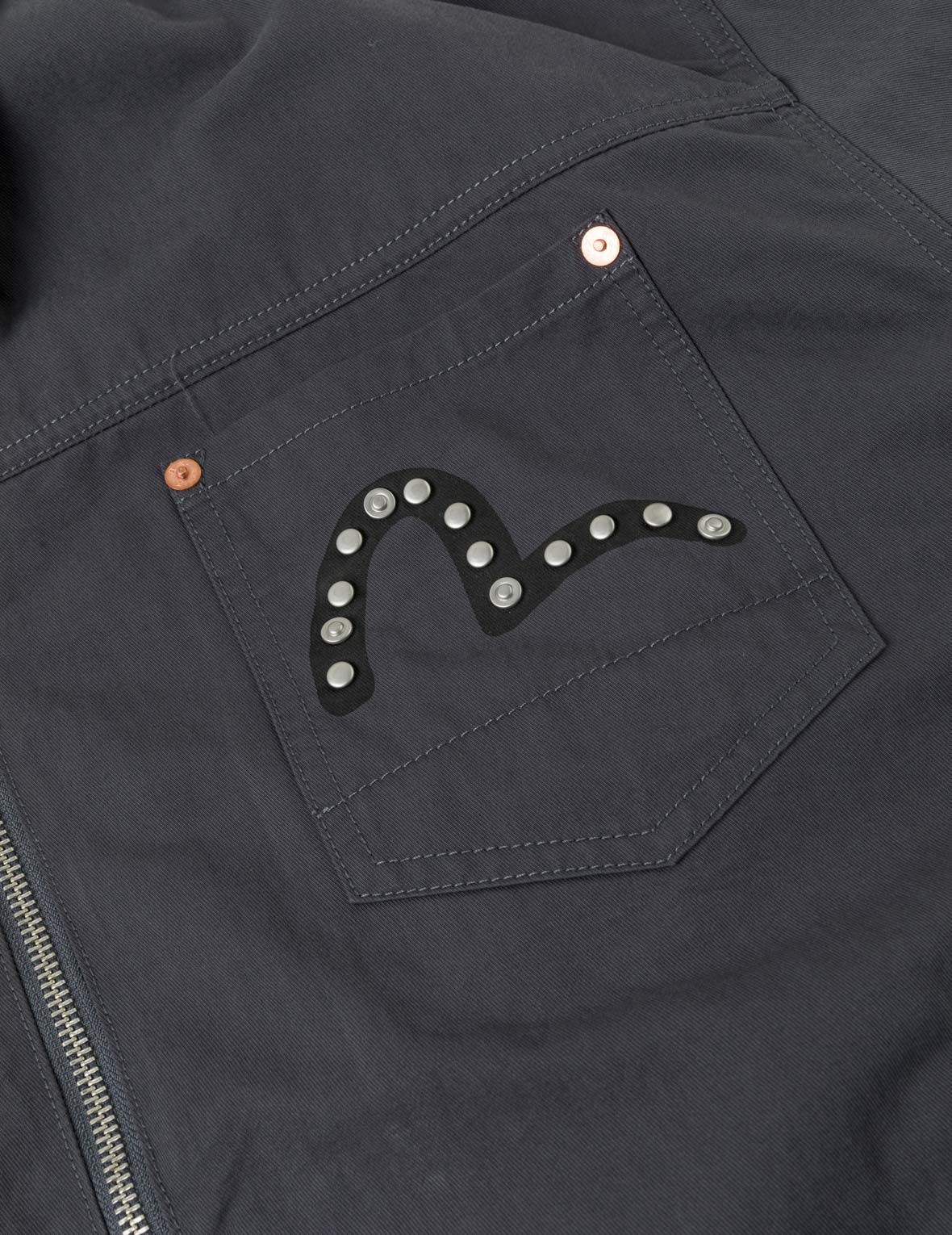 Metal Studs Bomber Jacket