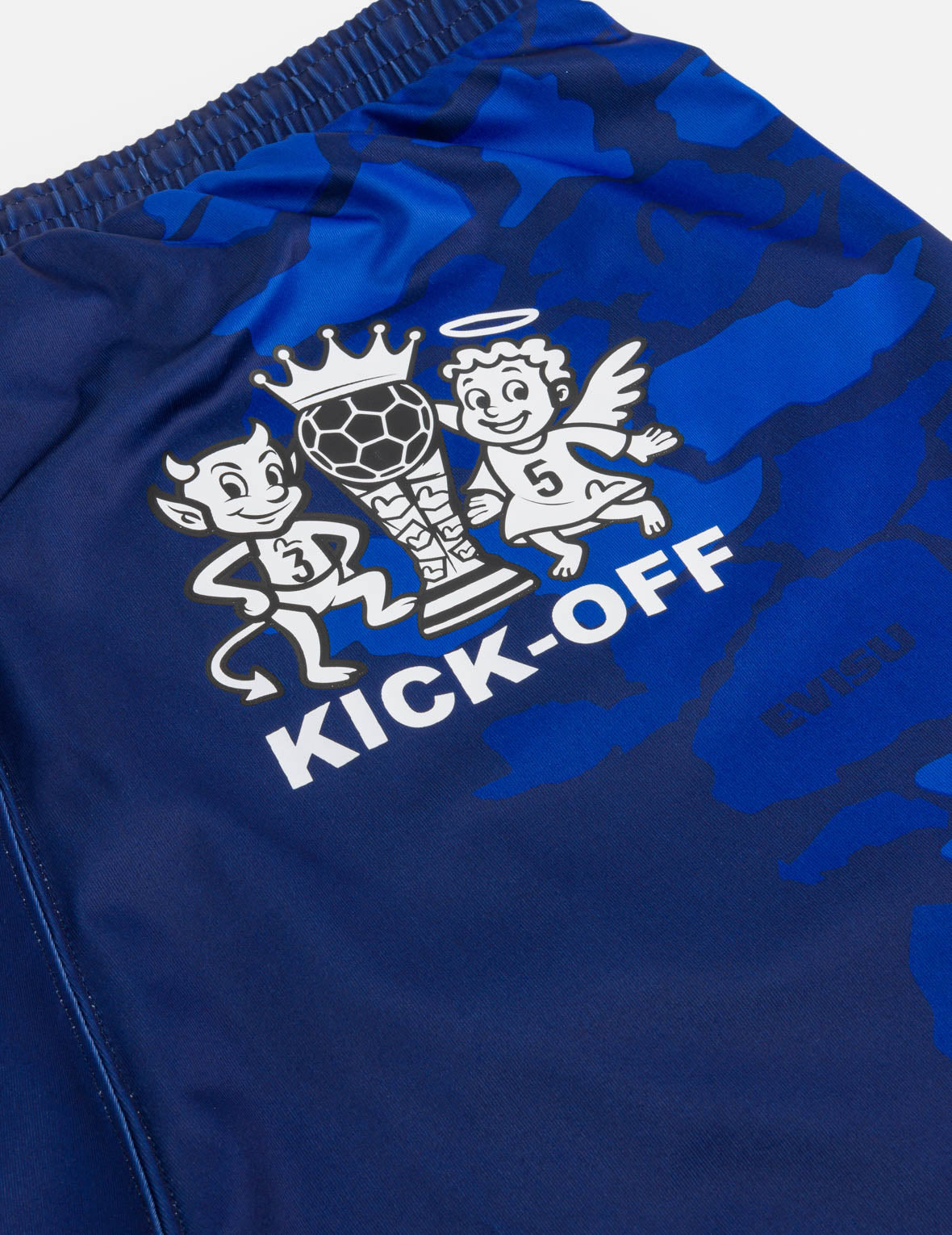 Ishigaki Camo Print Football Shorts