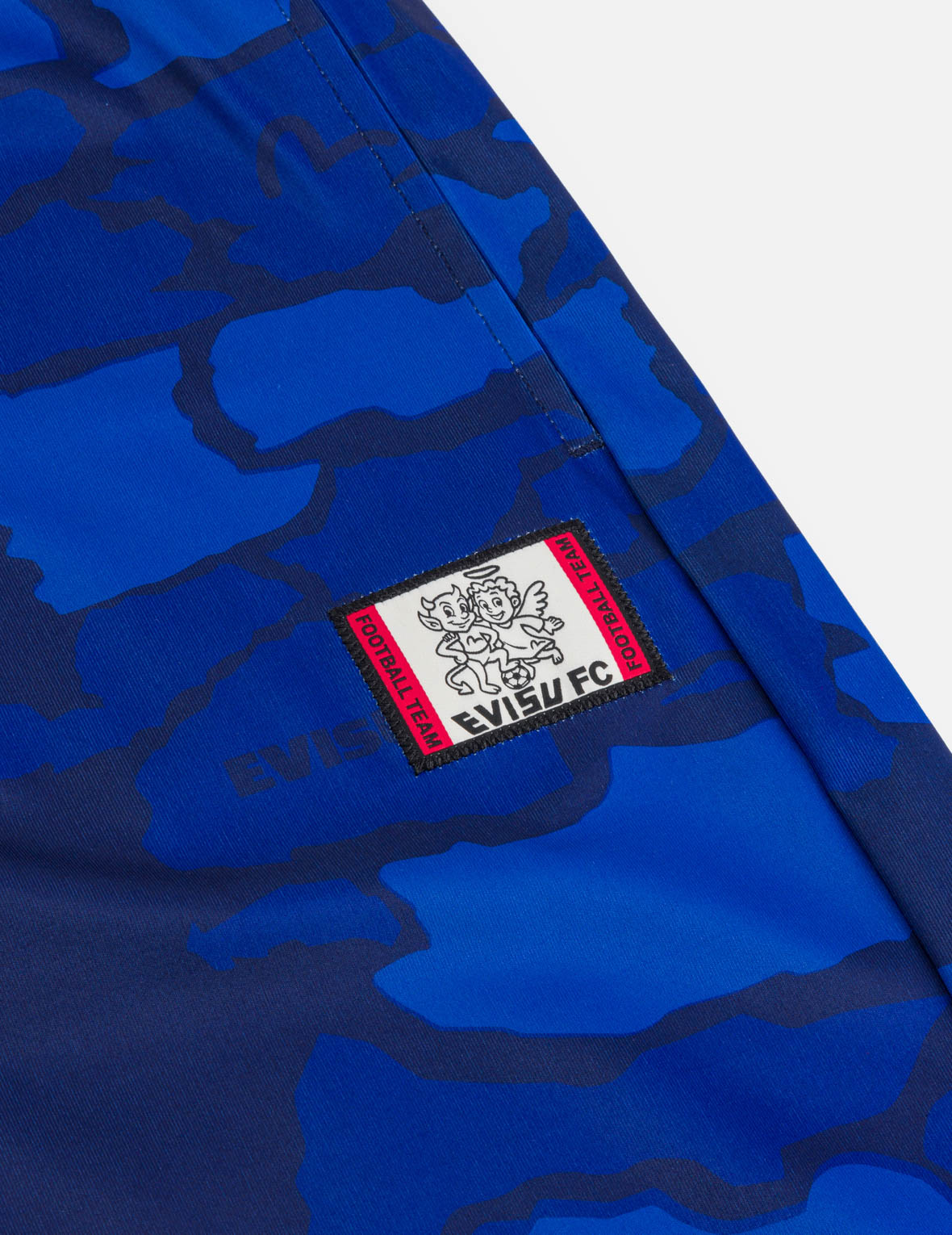 Ishigaki Camo Print Football Shorts