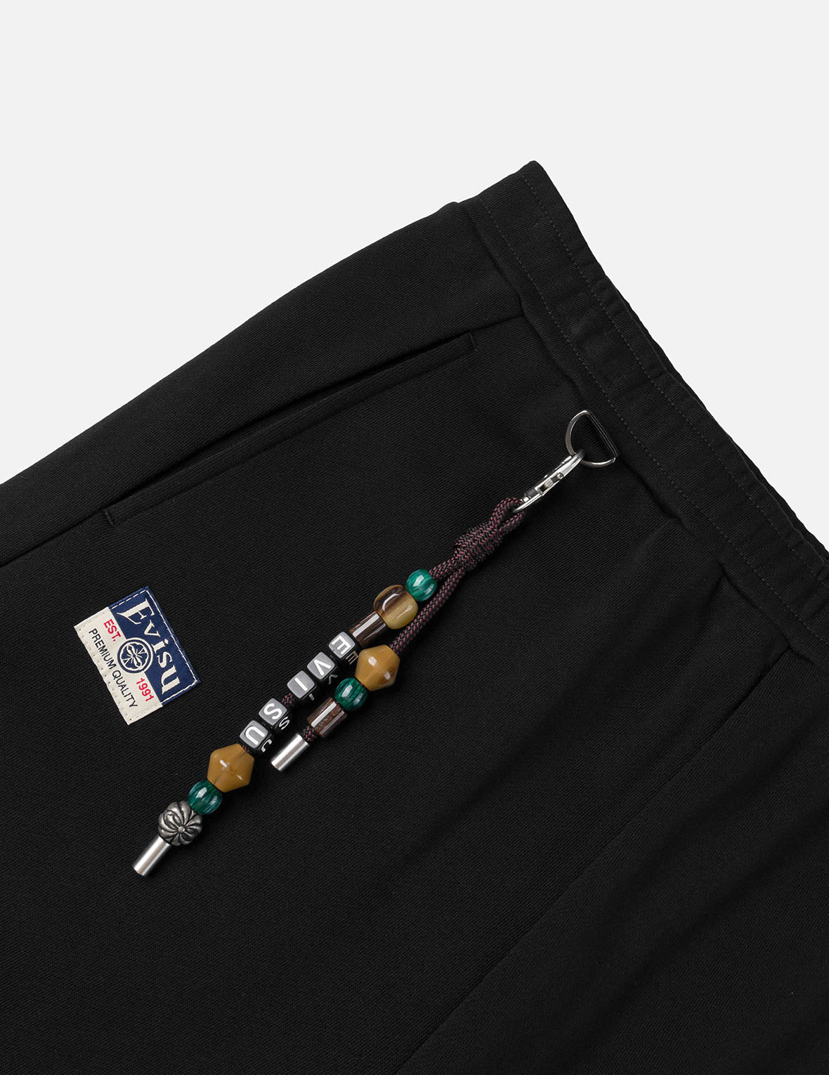 取り外し可能チャーム 3Dフィット スウェットパンツ – EVISU