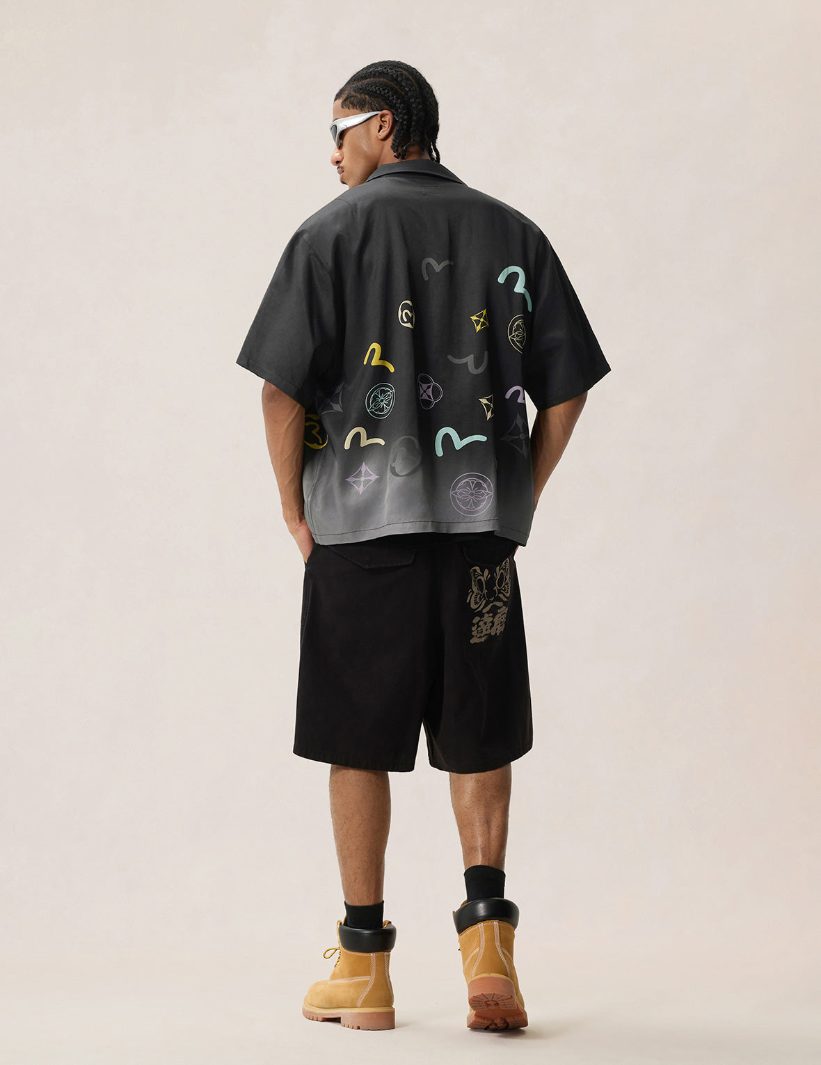 ディップダイモノグラム シャツ