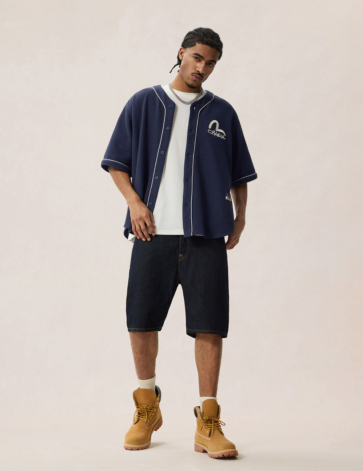 だるまベースボールシャツ – EVISU