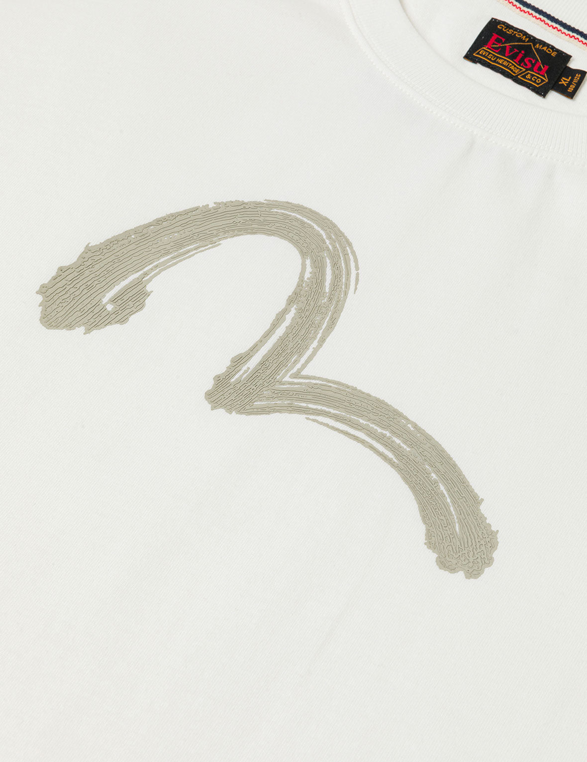 ハンドブラシカモメプリント Tシャツ