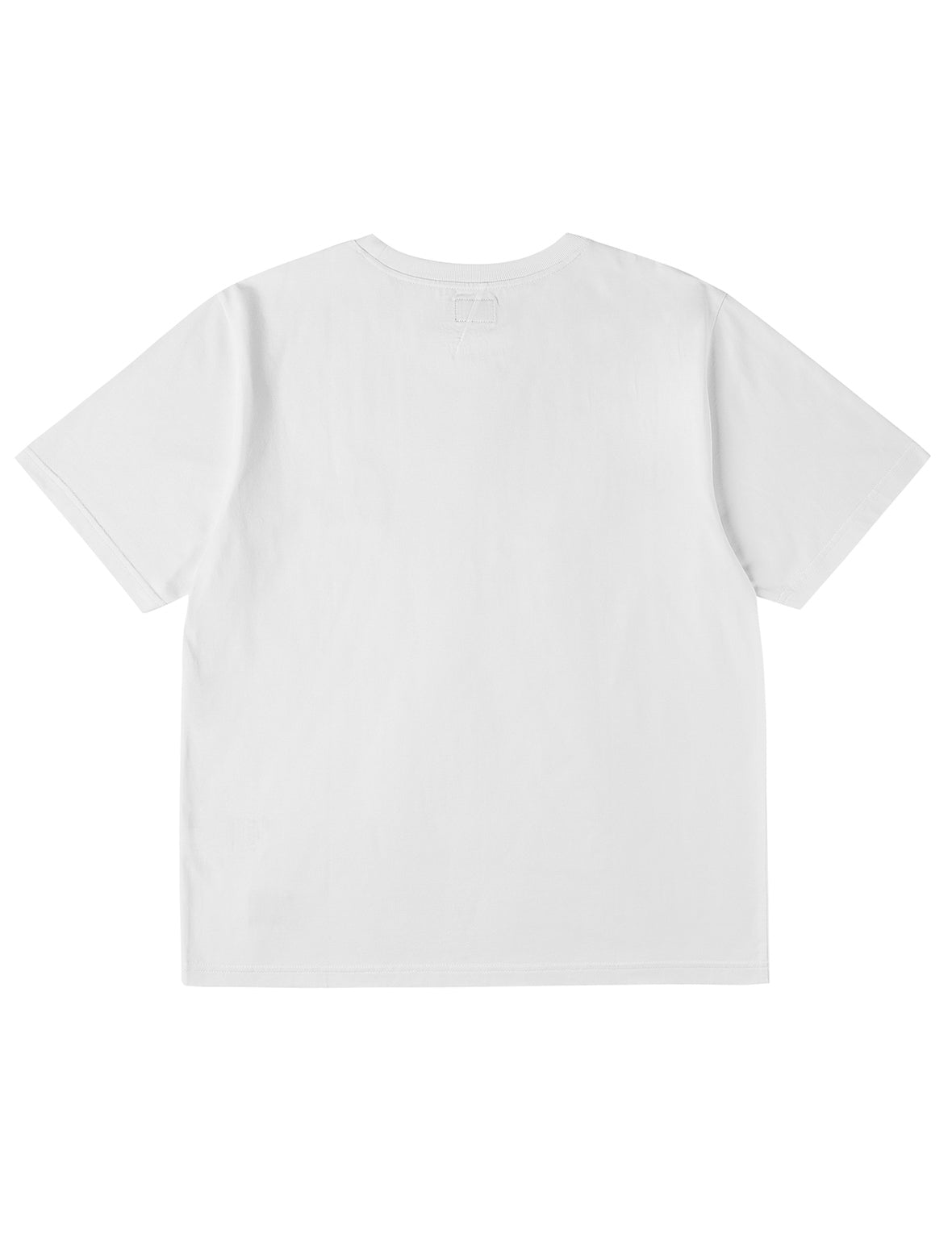 モノクロカモメ刺繍 Tシャツ