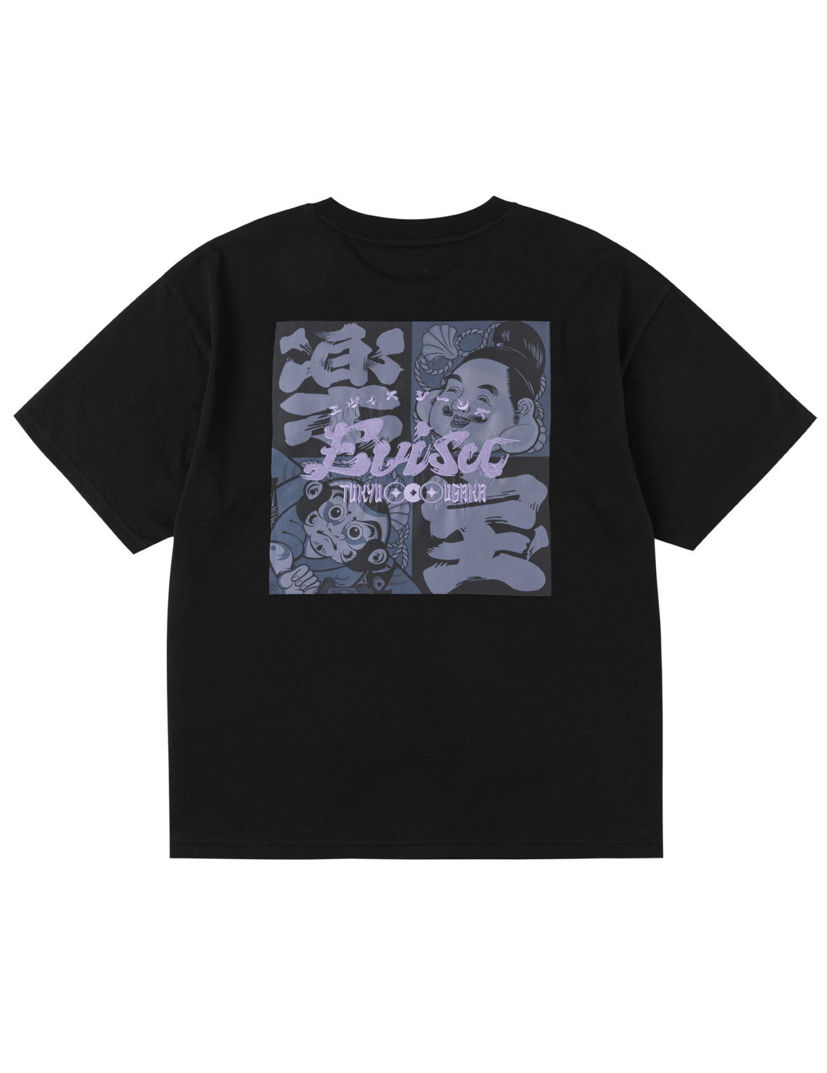 仏頭凧カーチフプリントTシャツ