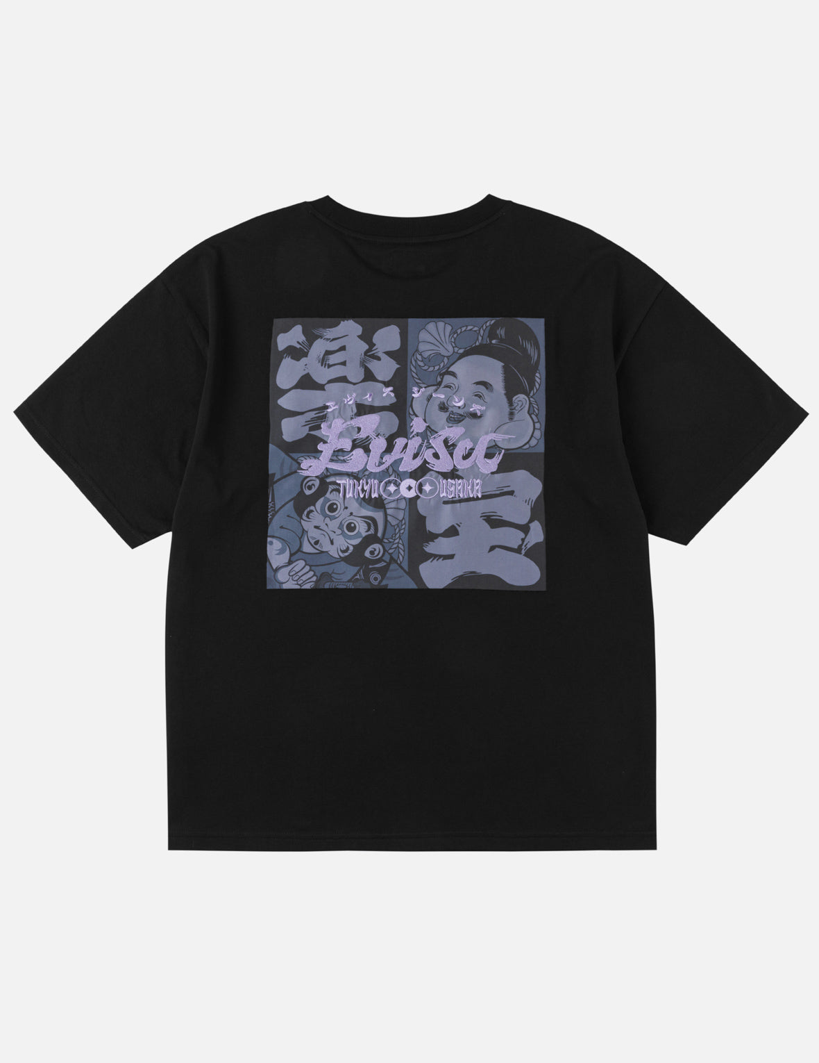 仏頭凧カーチフプリントTシャツ