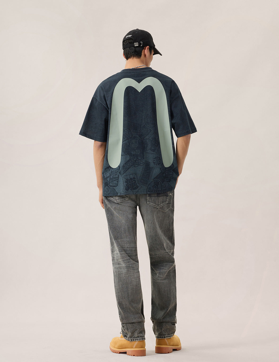 オールオーバーEVISUシグネチャーグラフィック Tシャツ