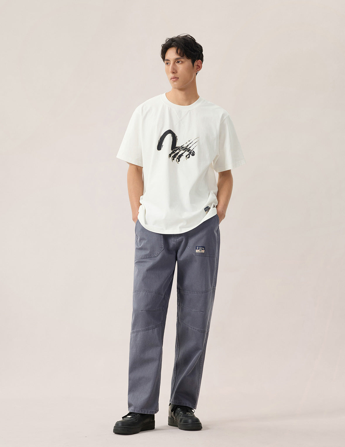カモメクロープリント Tシャツ