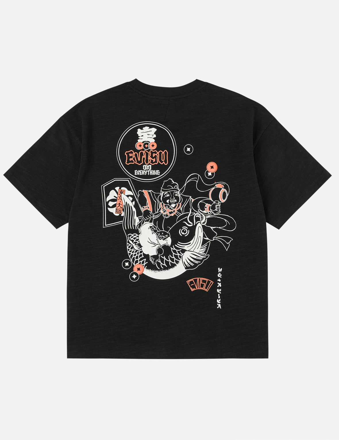 仏頭鯉プリント Tシャツ – EVISU