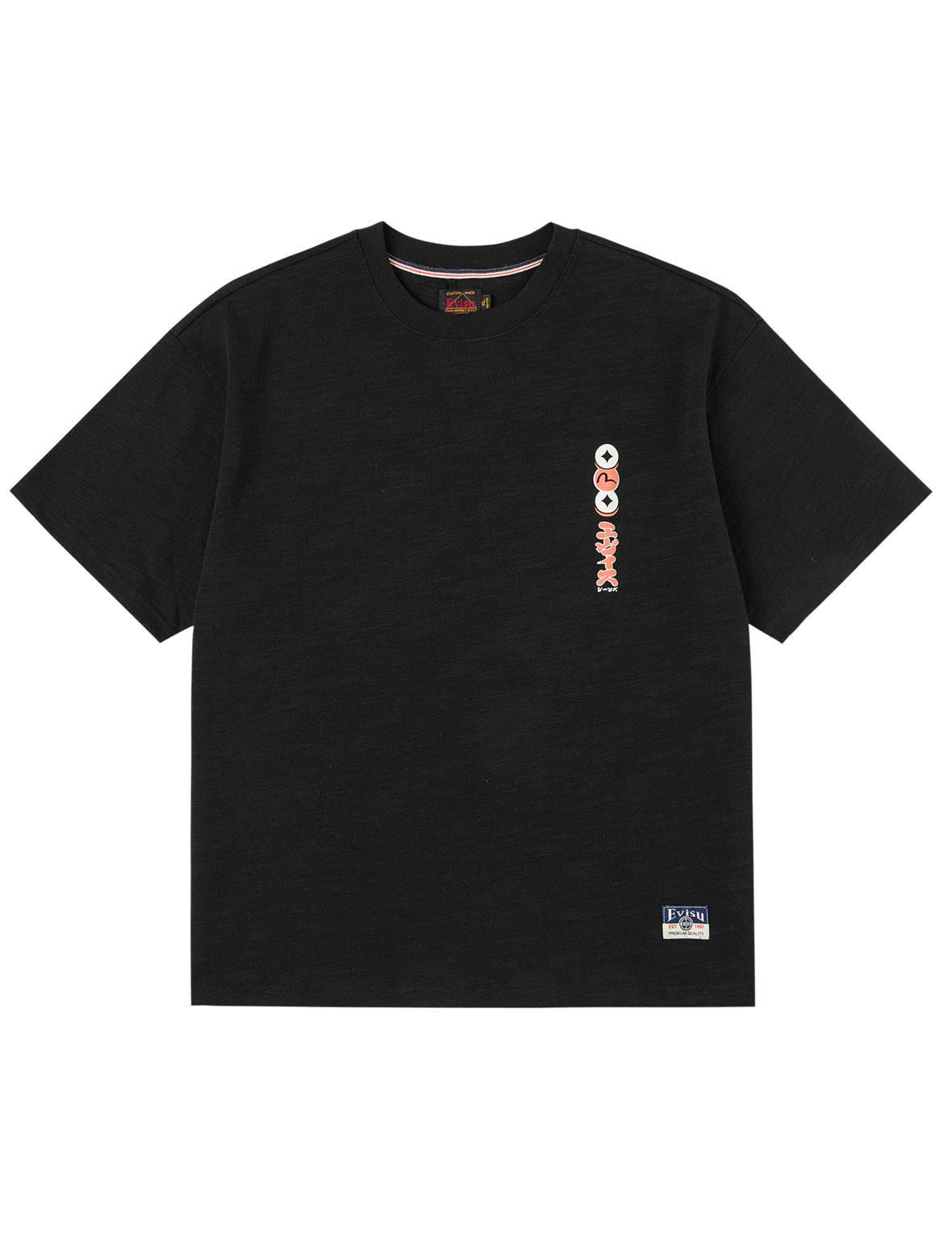 仏頭鯉プリント Tシャツ