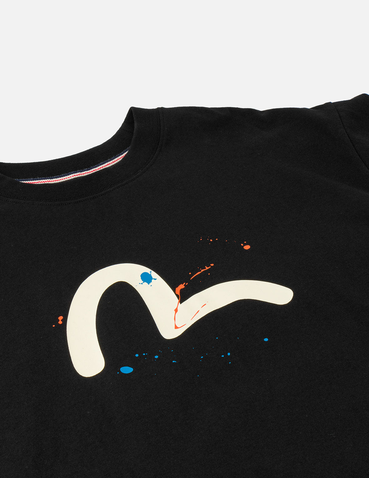カモメ大黒プリントスプラッシュ Tシャツ