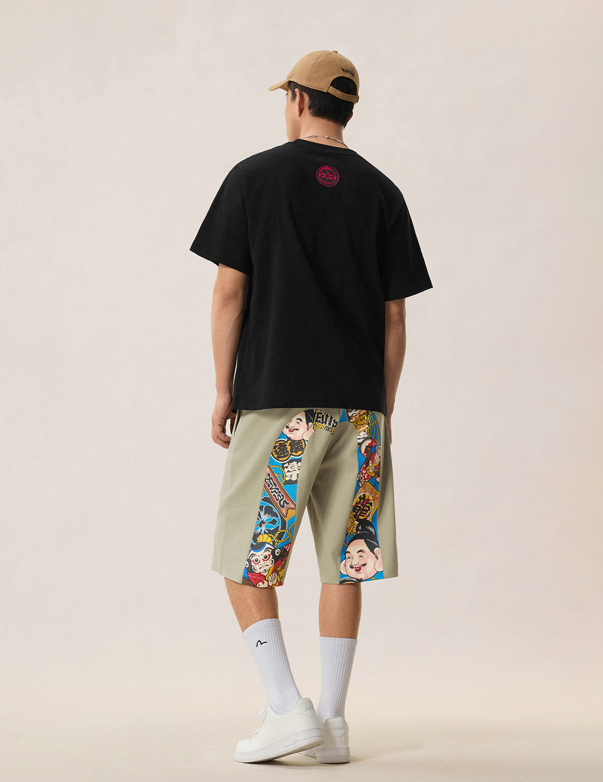 仏頭プリント Tシャツ