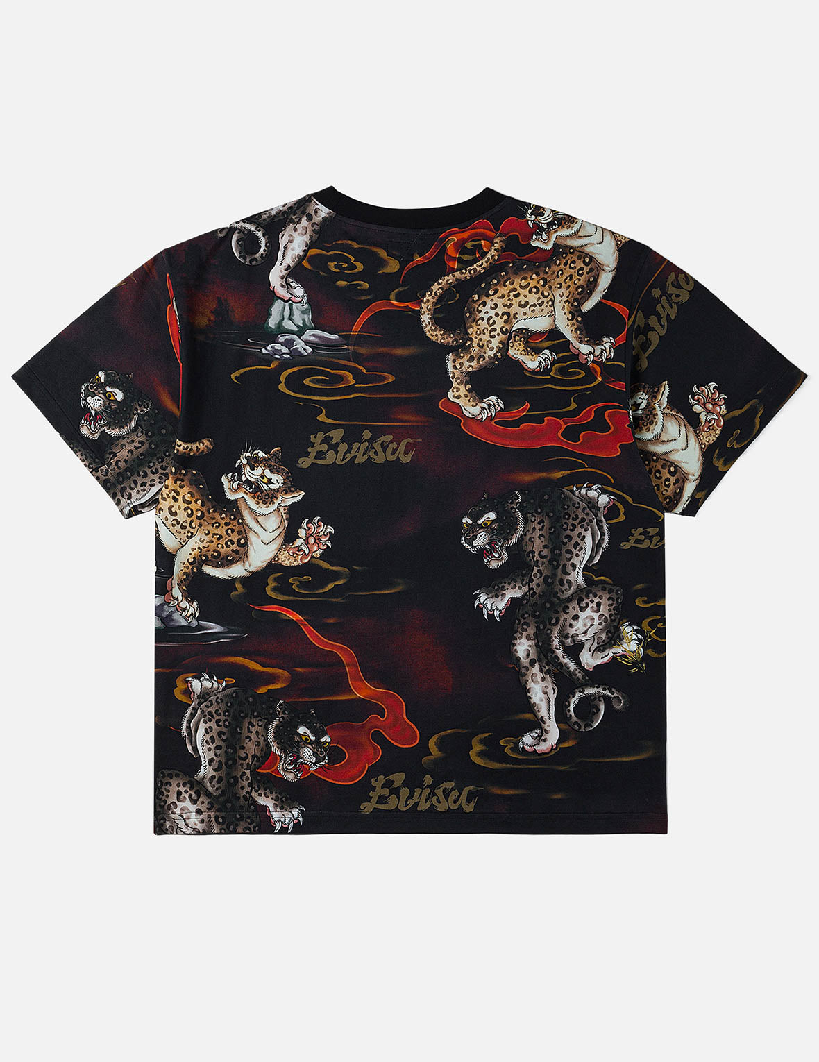 レオパードオールオーバープリント Tシャツ