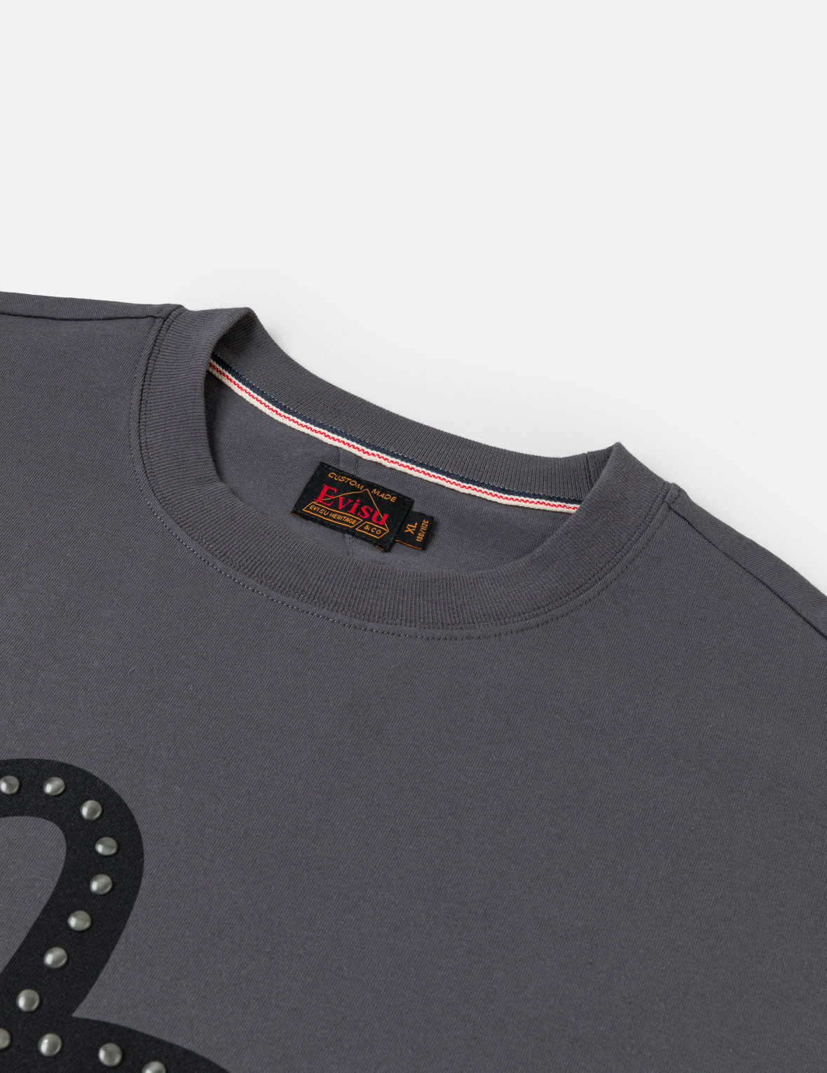 カモメプリントメタルスタッズ Tシャツ