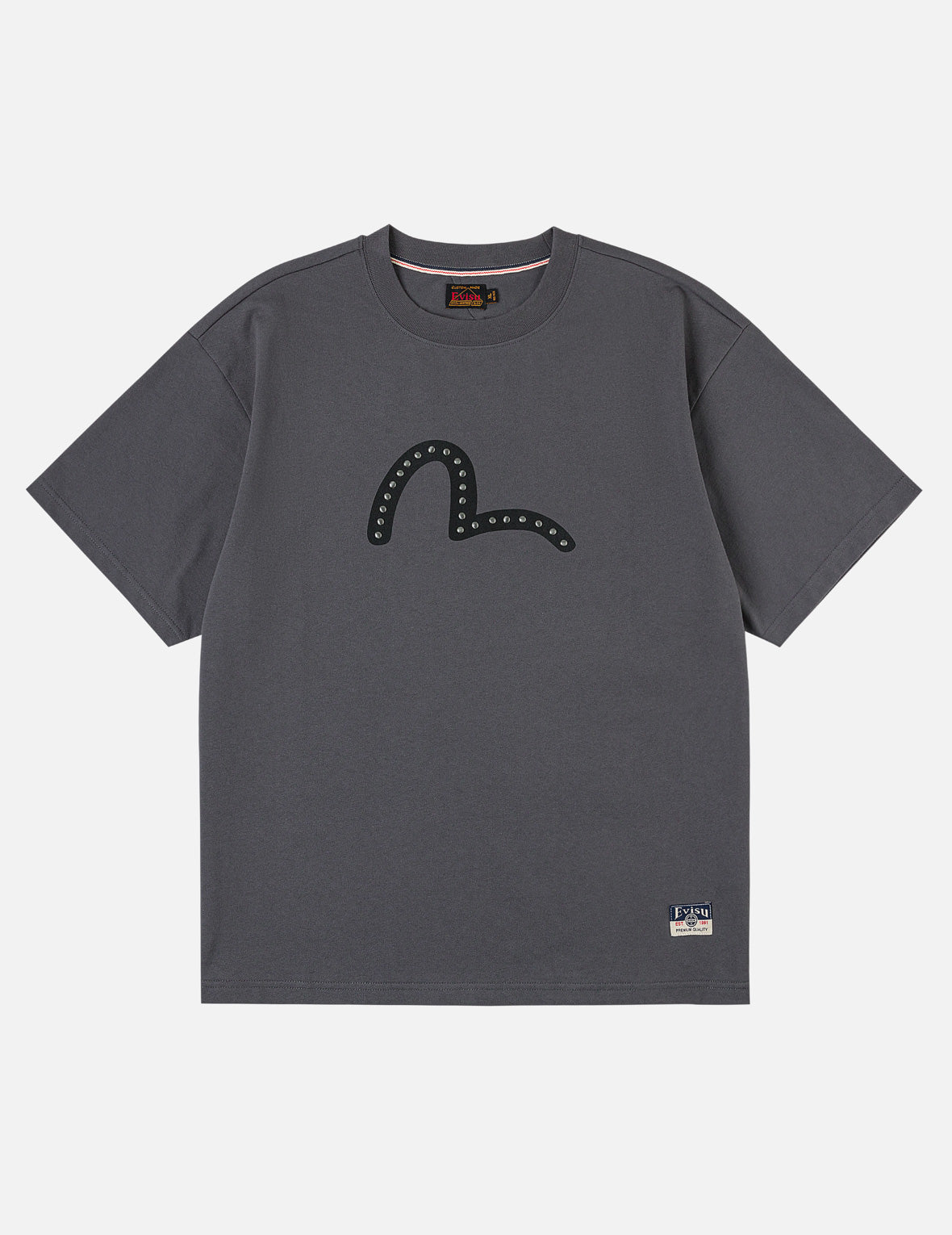 カモメプリントメタルスタッズ Tシャツ – EVISU