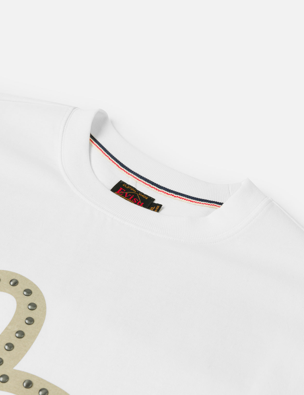 カモメプリントメタルスタッズ Tシャツ