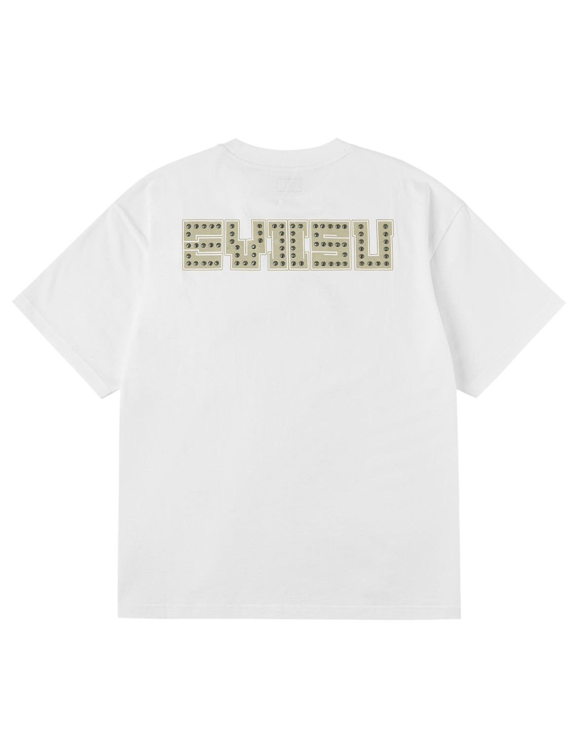 カモメプリントメタルスタッズ Tシャツ