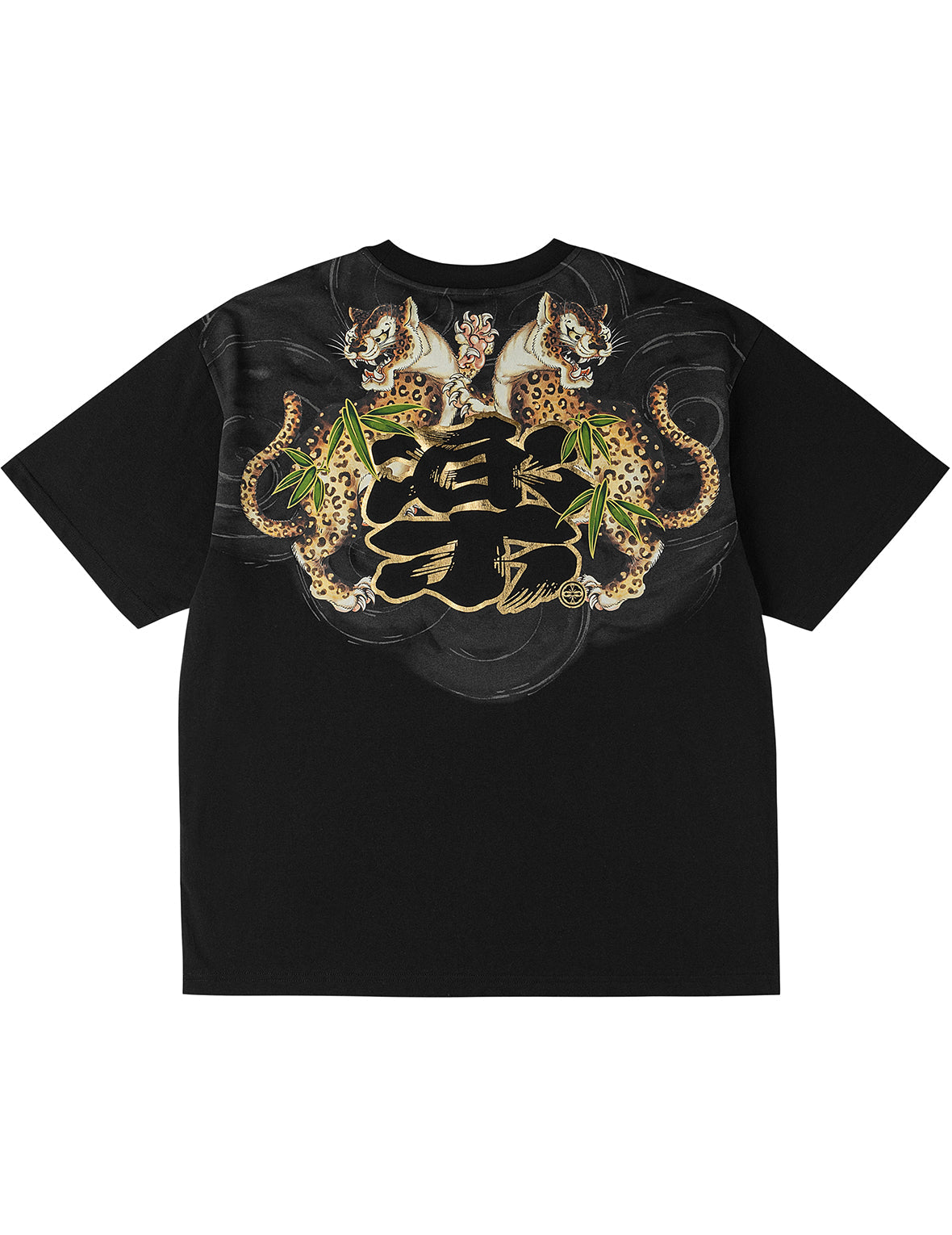 Kanji Leopard Print T-Shirt