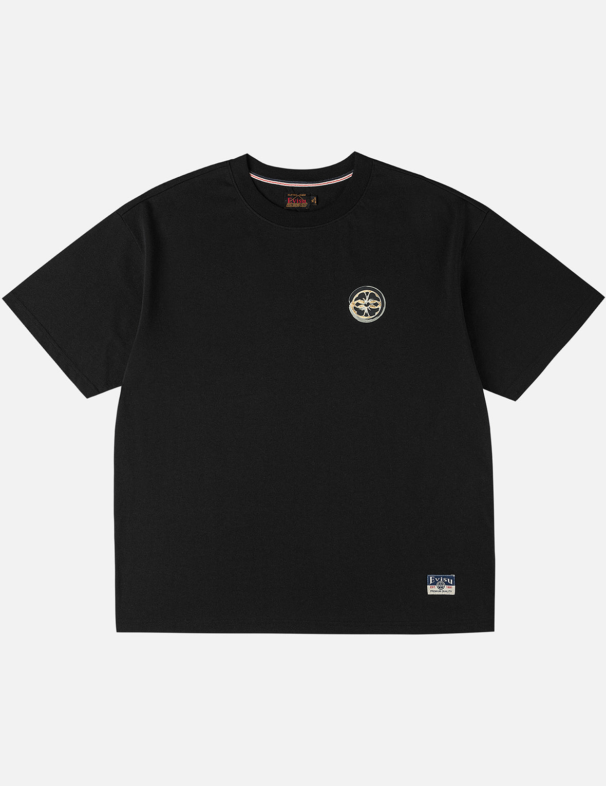 マルチポケット箔プリント Tシャツ