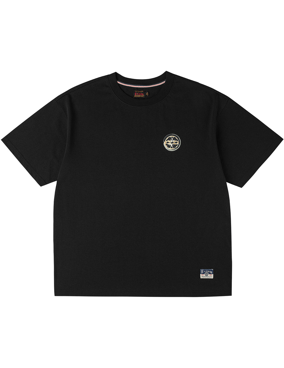 マルチポケット箔プリント Tシャツ