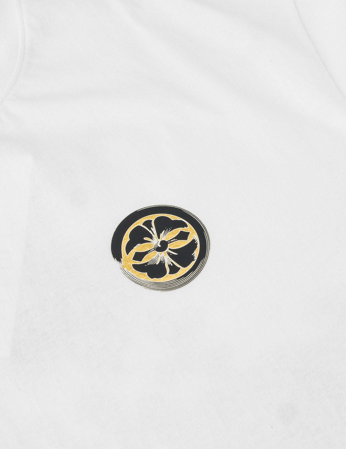 マルチポケット箔プリント Tシャツ