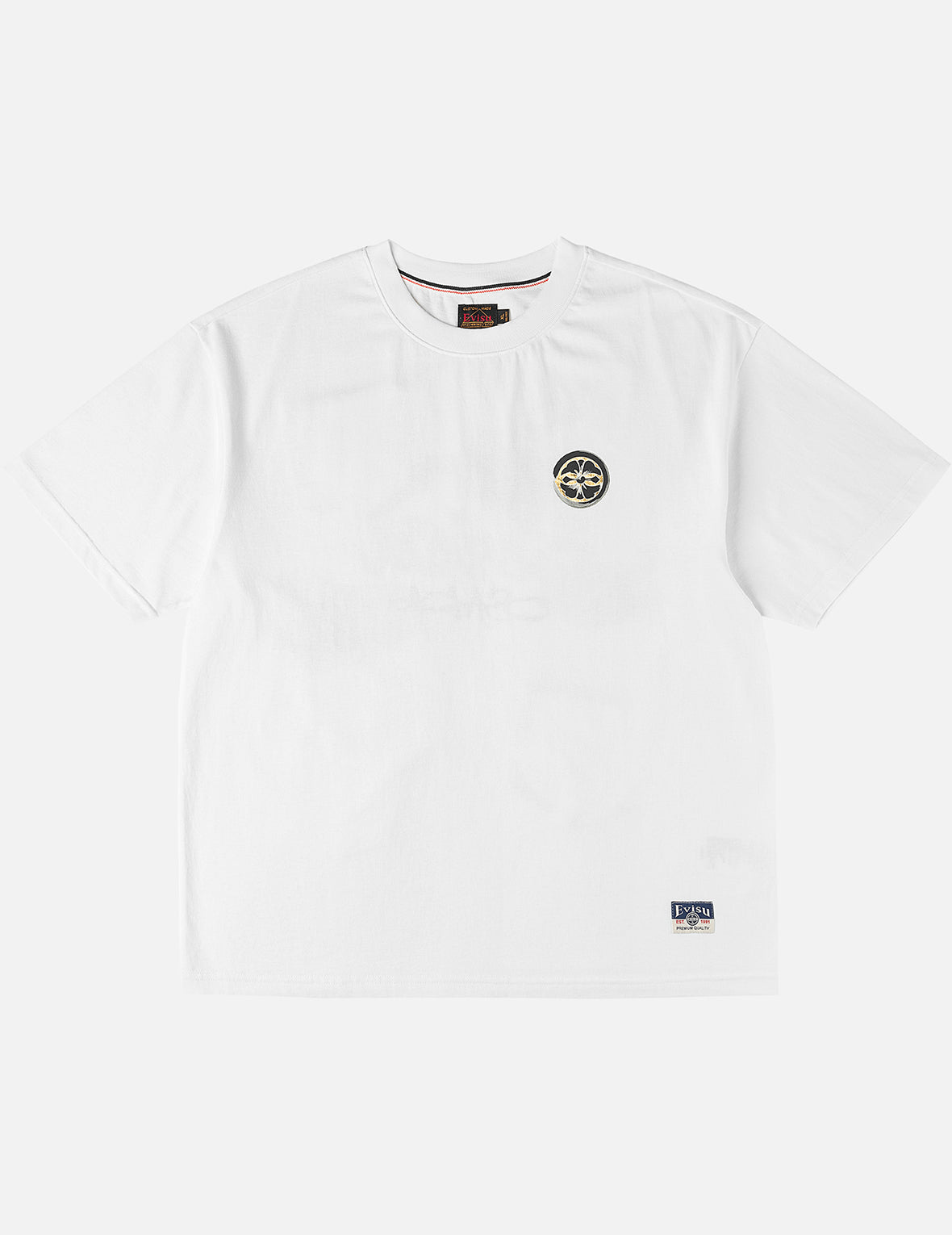 マルチポケット箔プリント Tシャツ