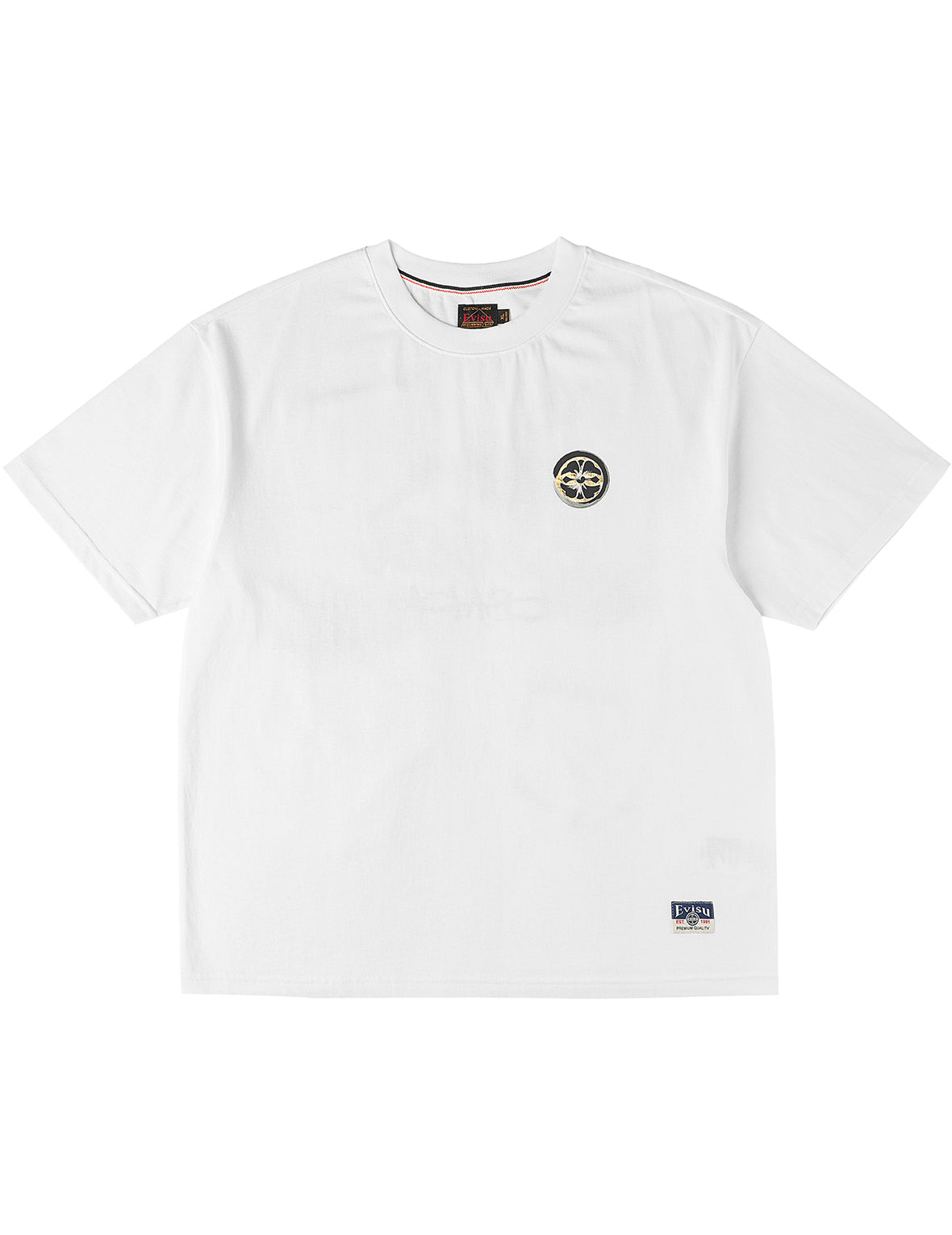マルチポケット箔プリント Tシャツ