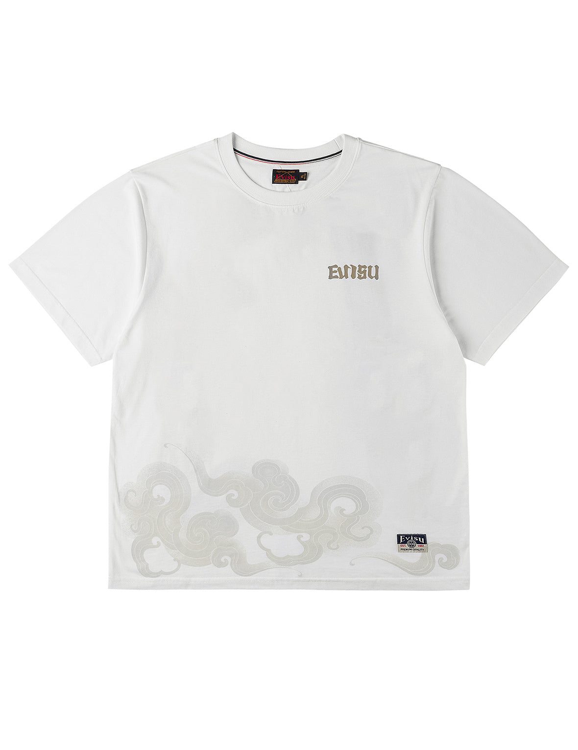 雲と金色大黒 Tシャツ