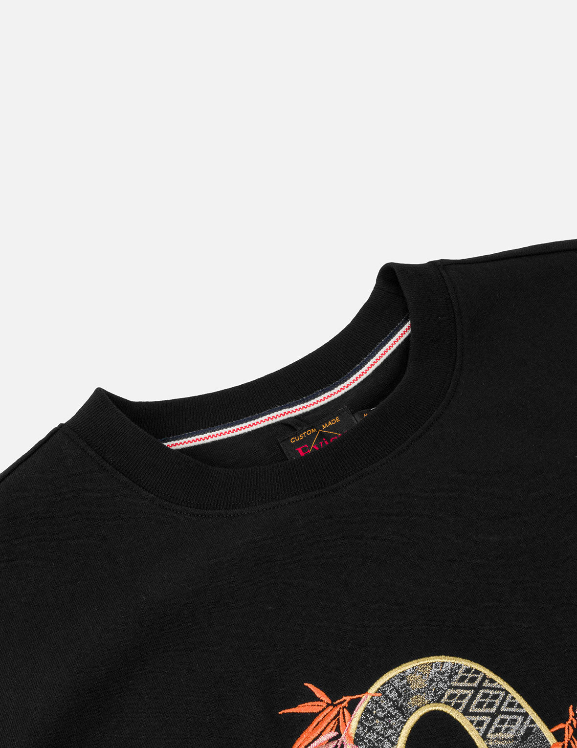 ブロケードカモメアップリケ Tシャツ