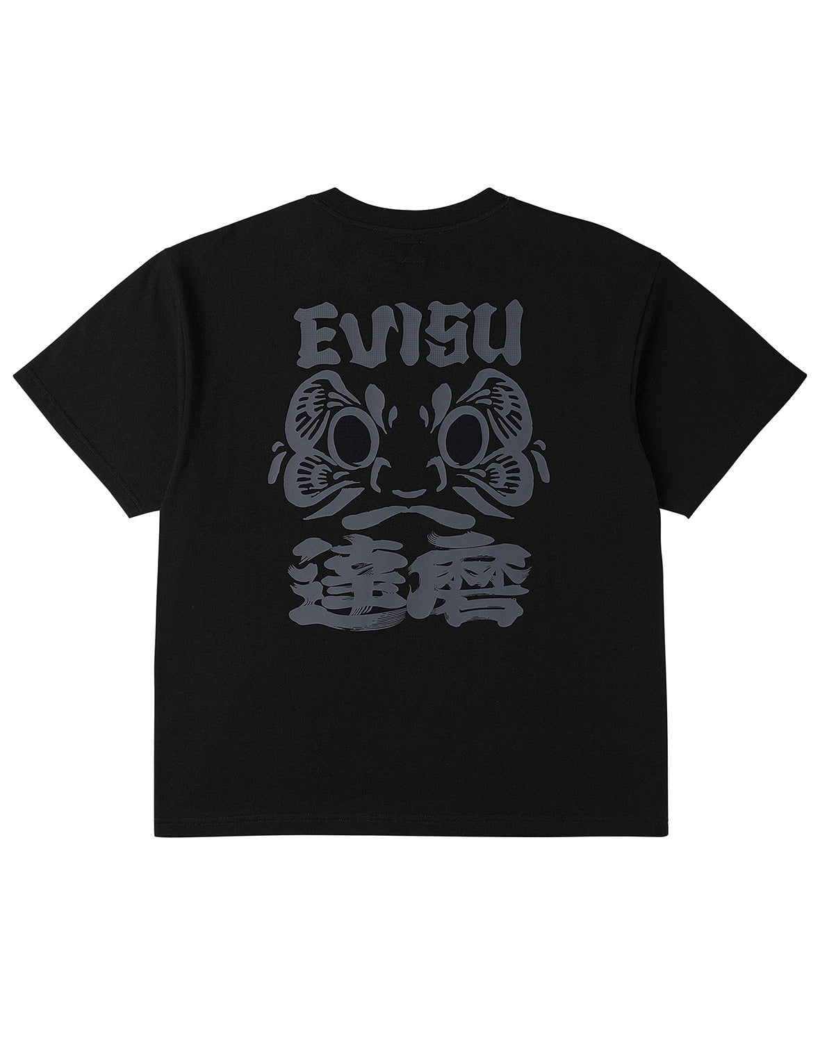 EVISUロゴとだるま Tシャツ