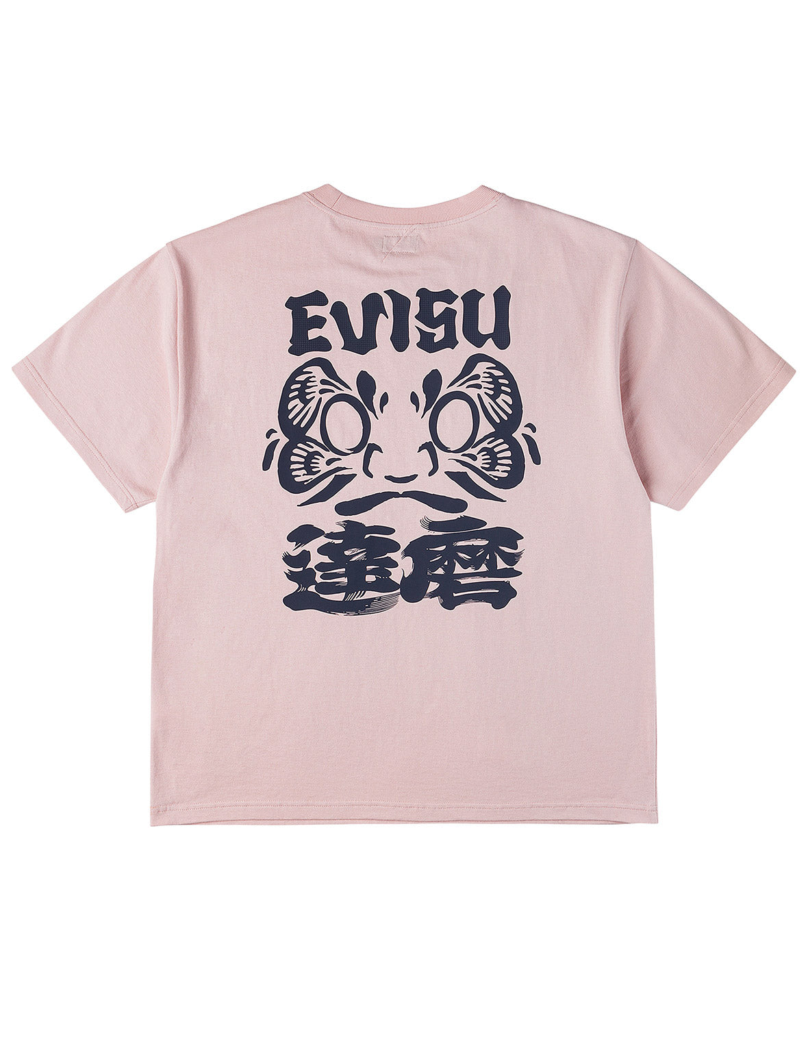 EVISUロゴとだるま Tシャツ