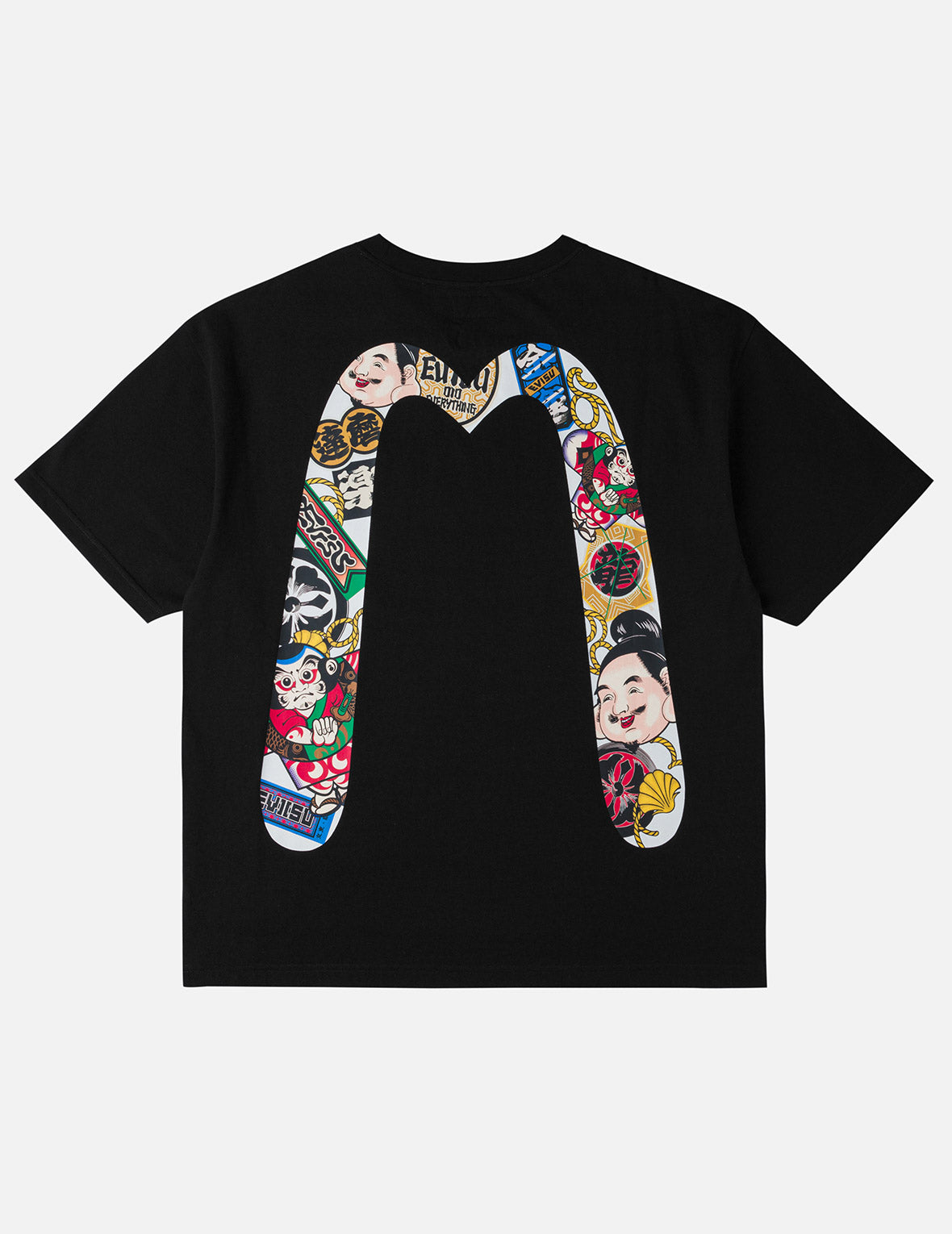 【海外デザイン】【正規品】EVISU　Tシャツ 日本要素大黒 Tシャツ – EVISU