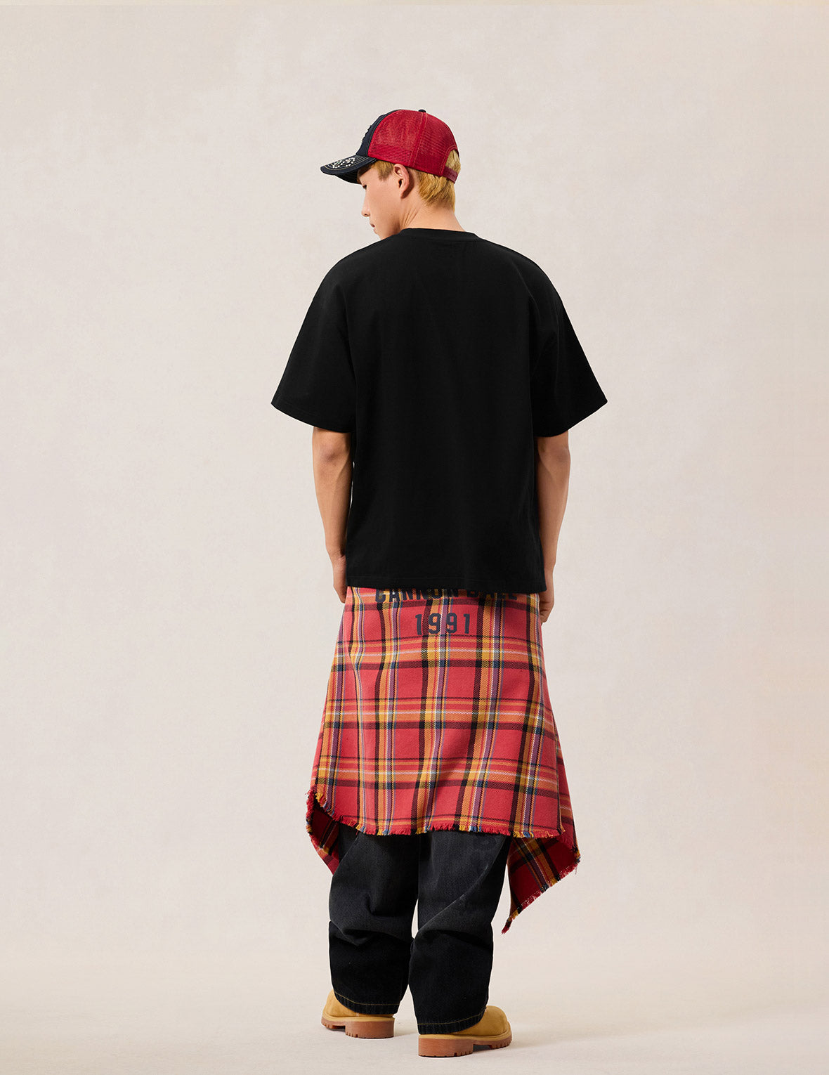 ポーカーエースとフロックドスター Tシャツ - ブラック – EVISU