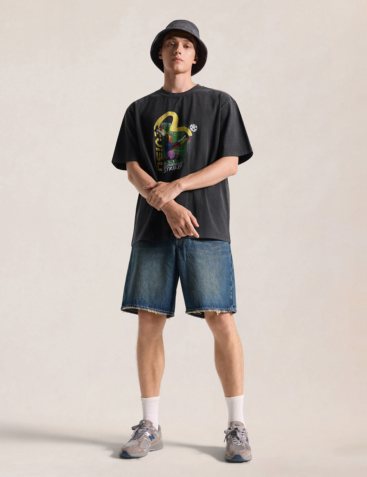 Overhead-Kick Striker Washed T-Shirt