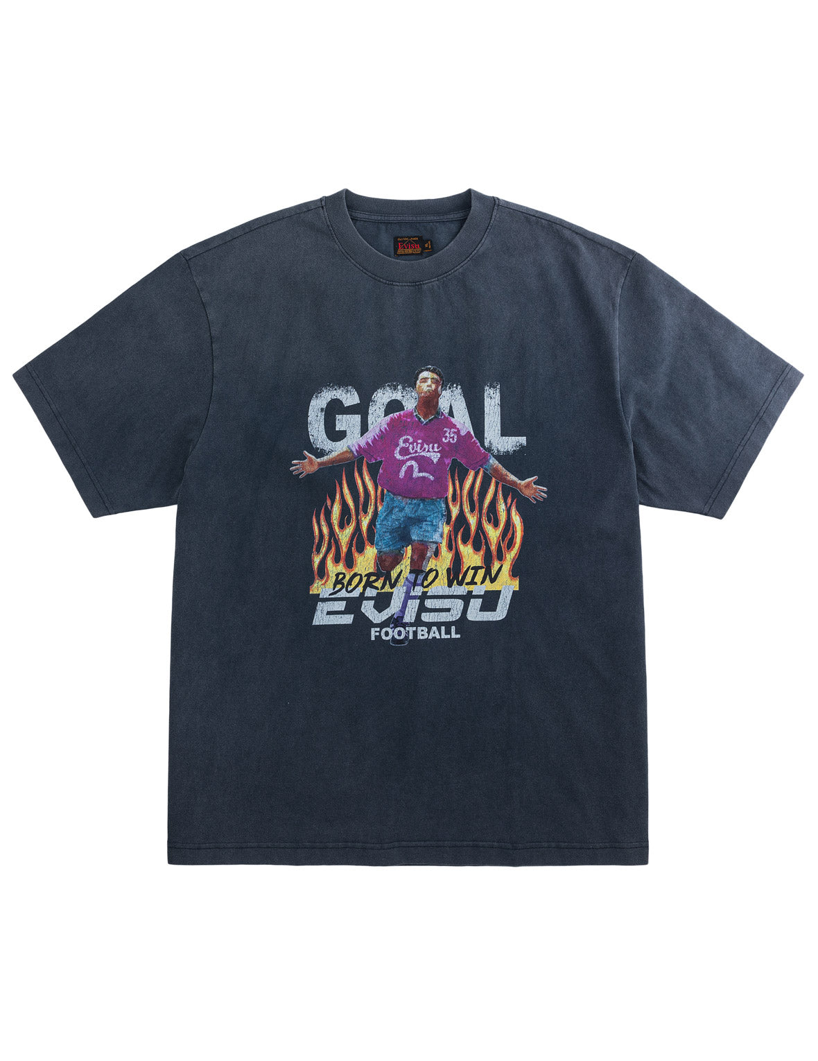 ボーン・トゥ・ウィン ウォッシュドTシャツ