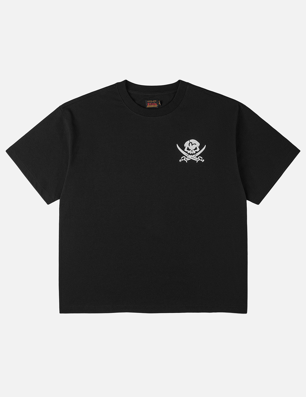 ディストレスドスカル大黒 Tシャツ